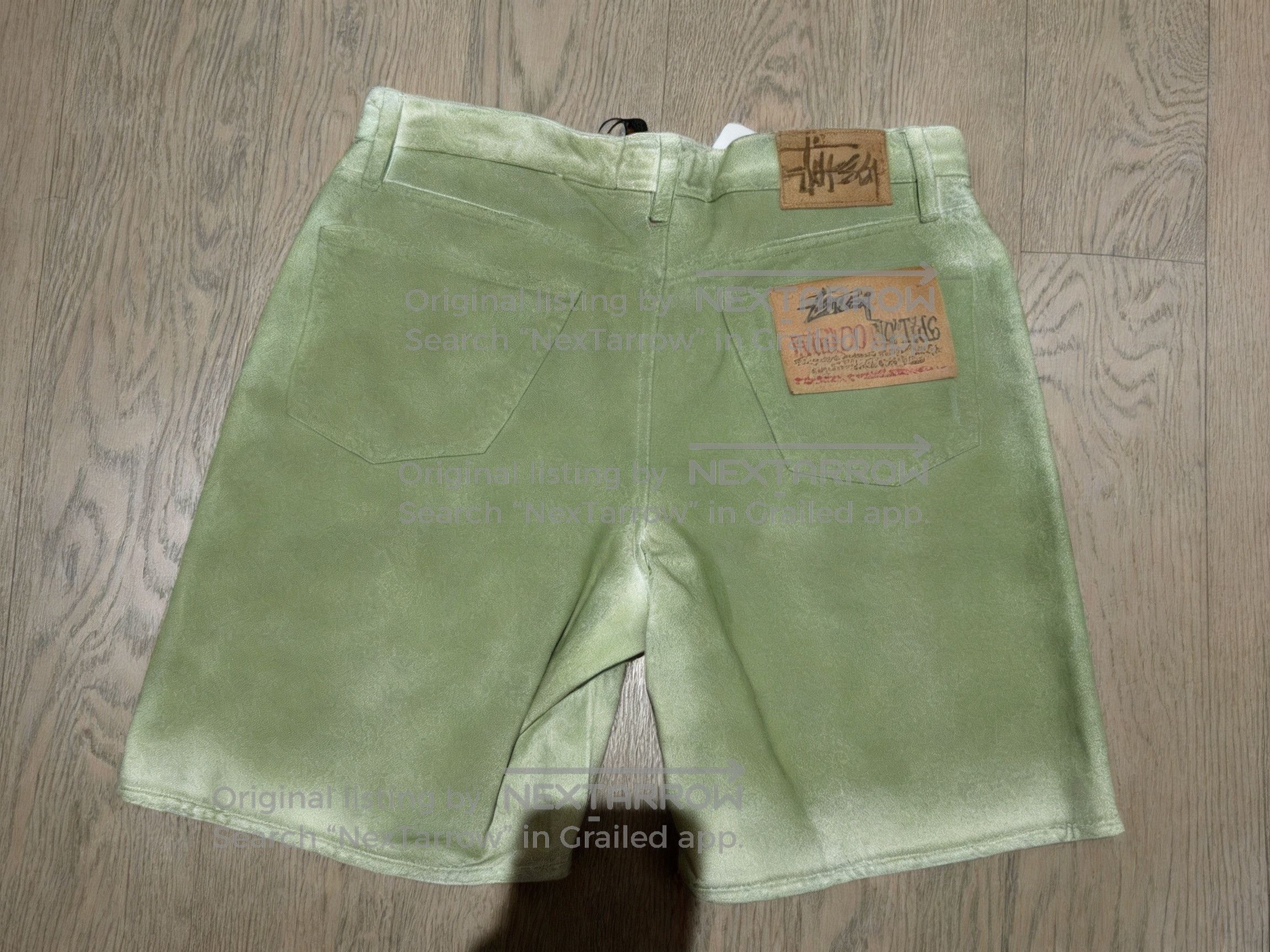 Stussy Stussy Big Ol' Spray Dye Denim Shorts/ | Grailed