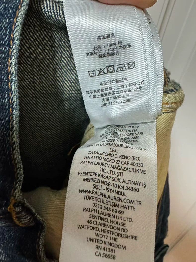 RRL Ralph Lauren RRL Ralph Lauren Made in the United States, 5 pocket washe Size US 36 / EU 52 - 8 Thumbnail