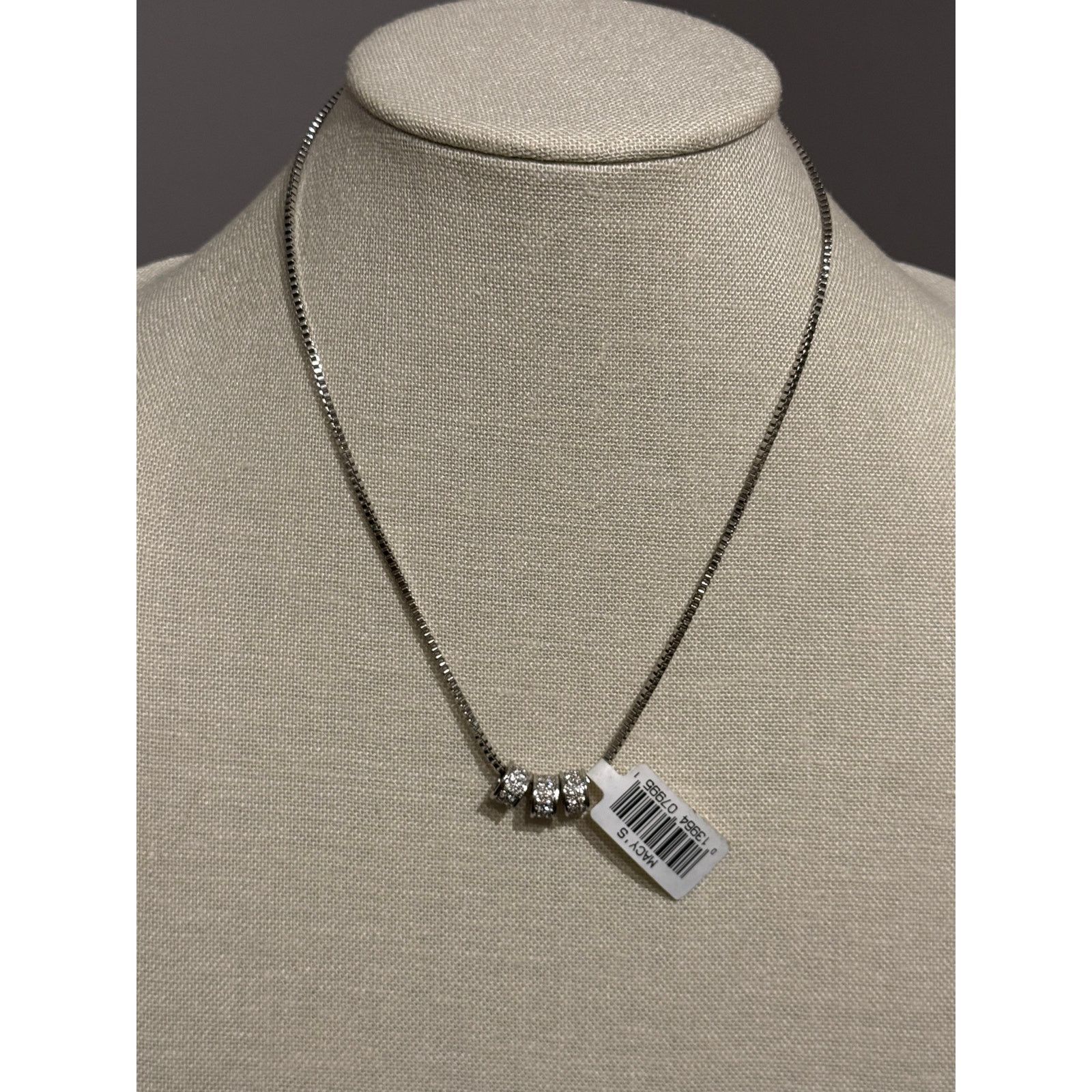 Other Macy’s NWT Silver Tone Necklace 16” Size ONE SIZE - 2 Thumbnail