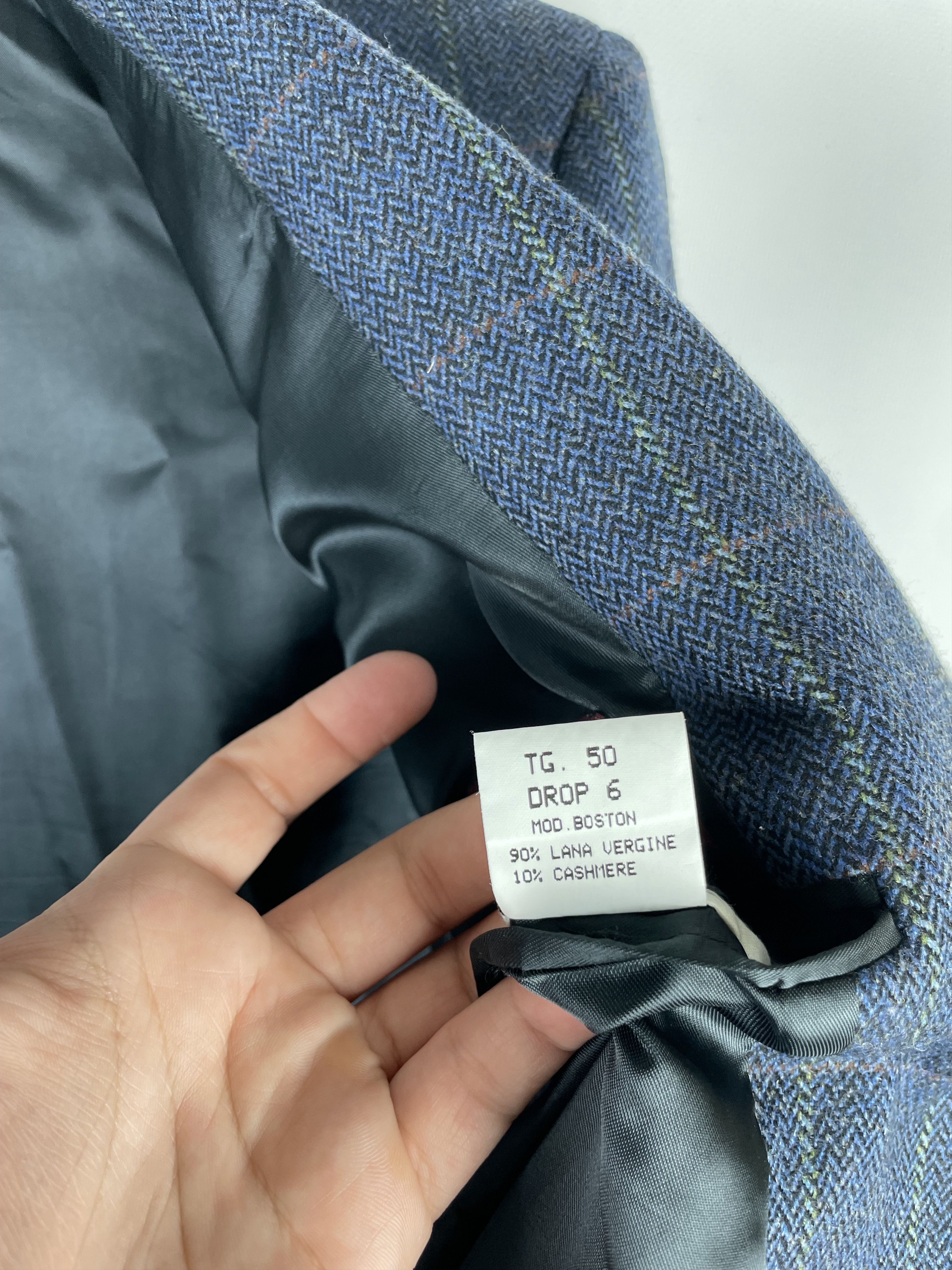 Ermenegildo Zegna Vintage Ermenegildo Zegna blazer jacket Size 50L - 9 Thumbnail