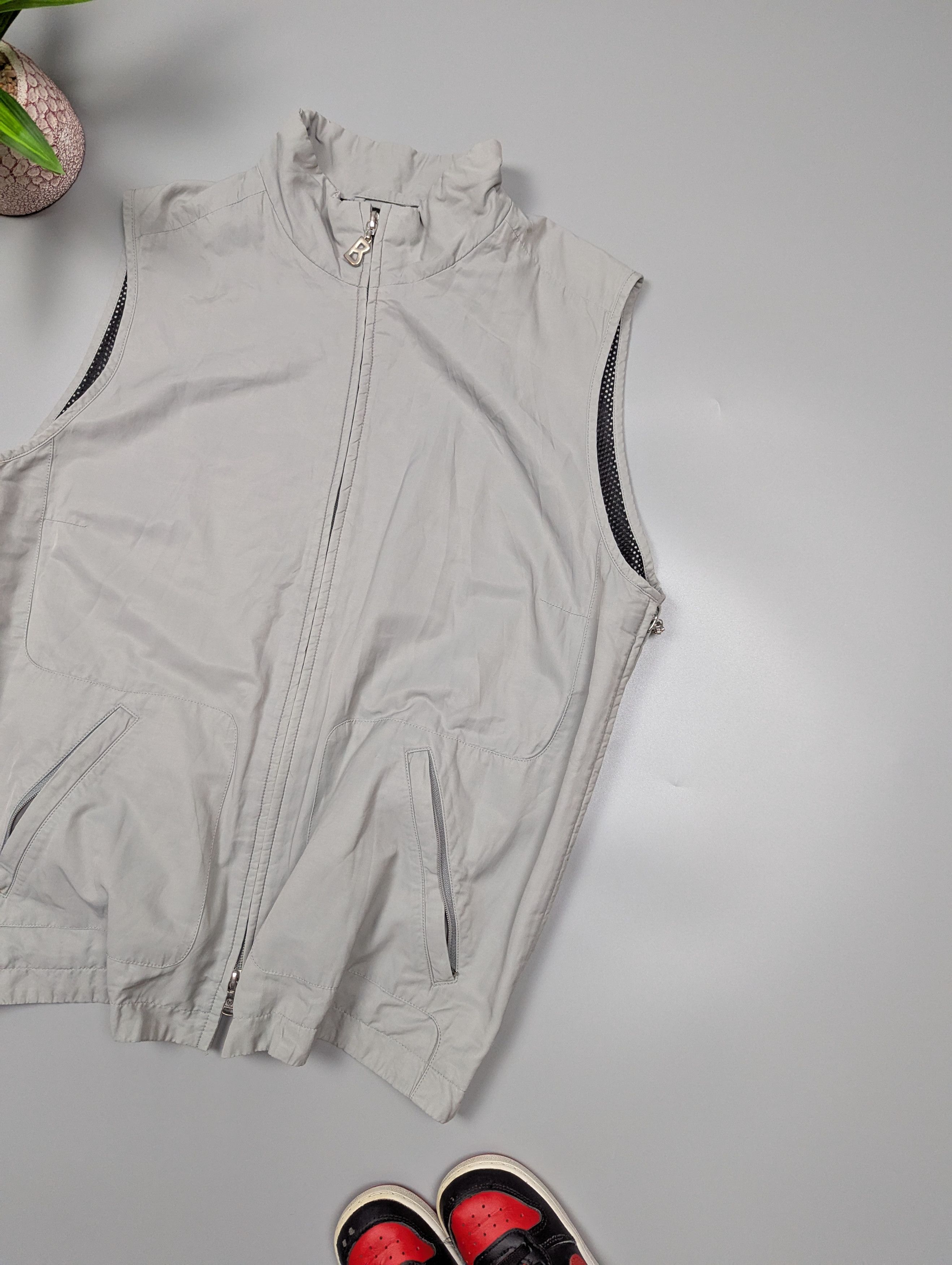 Bogner Bogner Light Gray Vest M/L Outdoor Sleeveless VTG Size L / US 10 / IT 46 - 5 Thumbnail