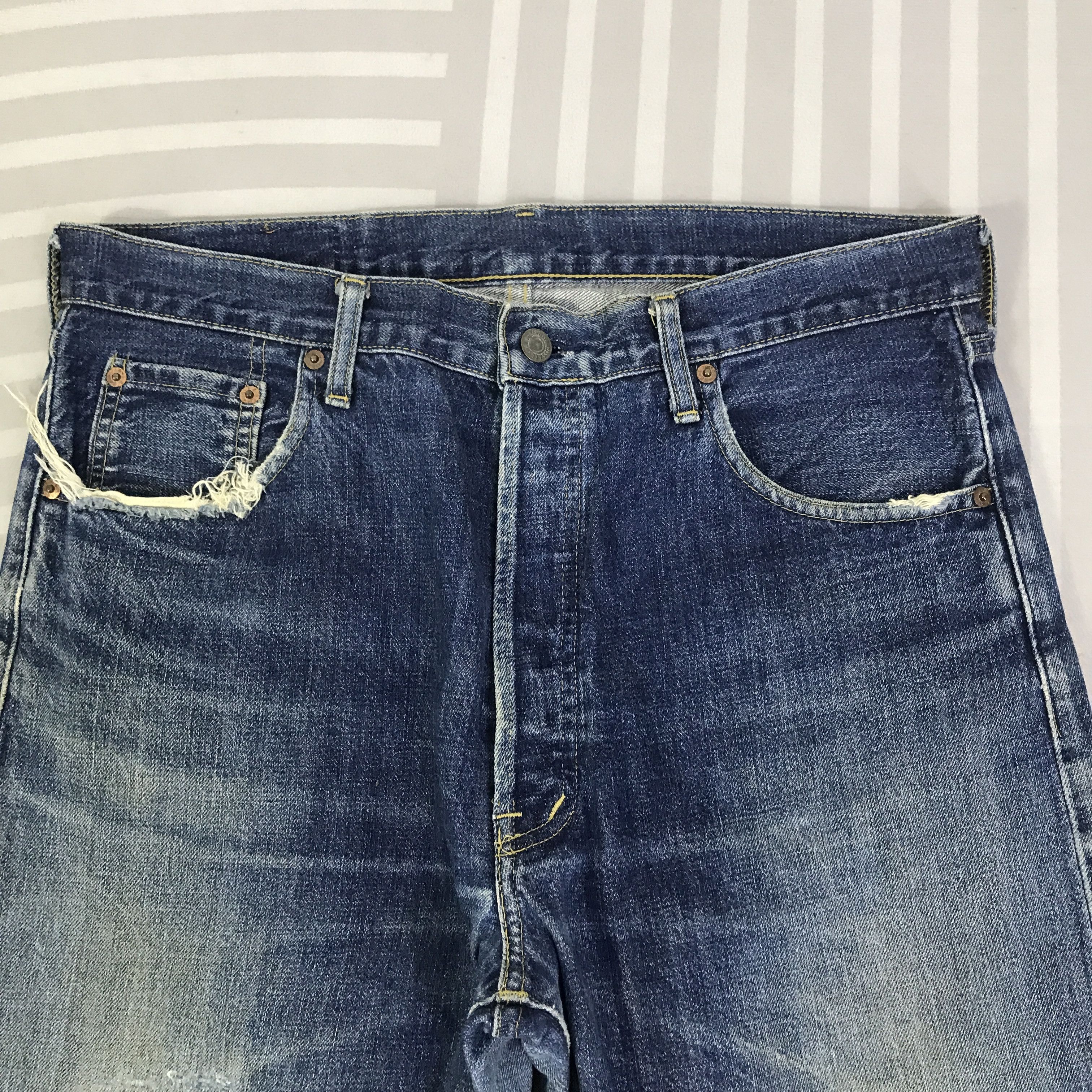 Levi's Vintage Clothing Vintage Levis 501 Japan denim Jeans pants K130B10 Size US 34 / EU 50 - 2 Thumbnail