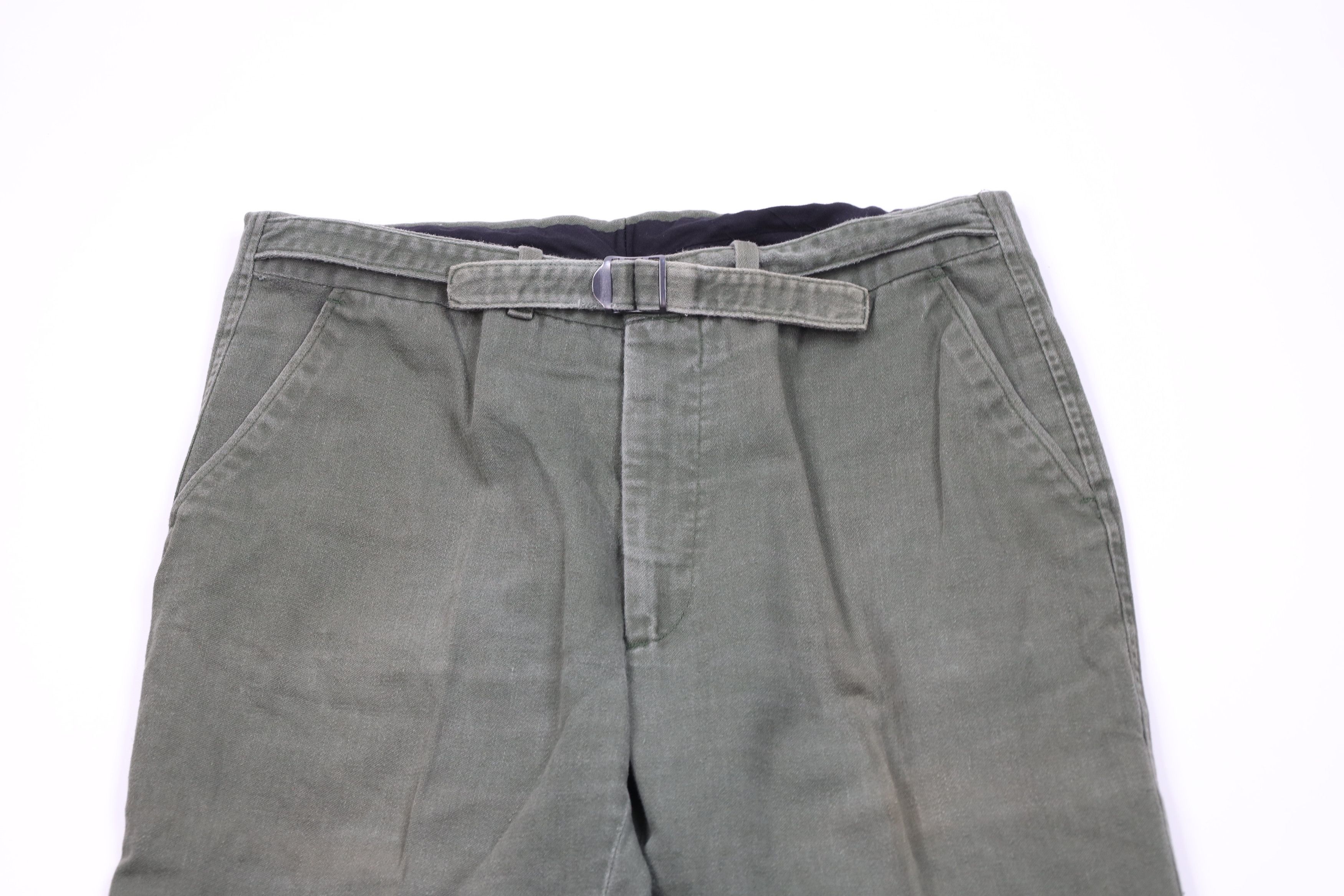 Vintage Vintage 50s 60s Streetwear Gurkha Pants Green USA Size US 34 / EU 50 - 2 Thumbnail