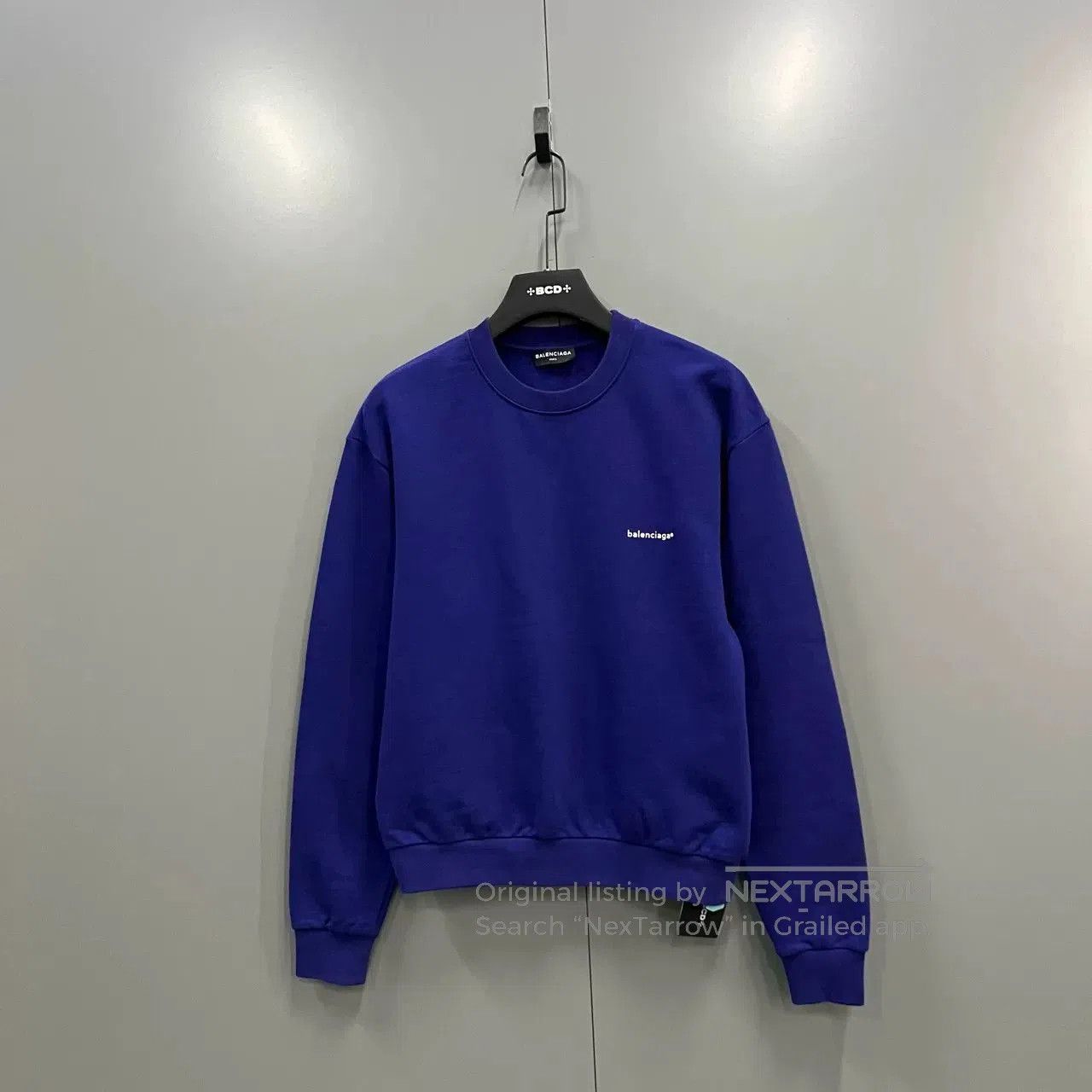 Balenciaga Balenciaga Small Logo Print Sweatshirt. Size XS / US 0-2 / IT 36-38 - 1 Thumbnail