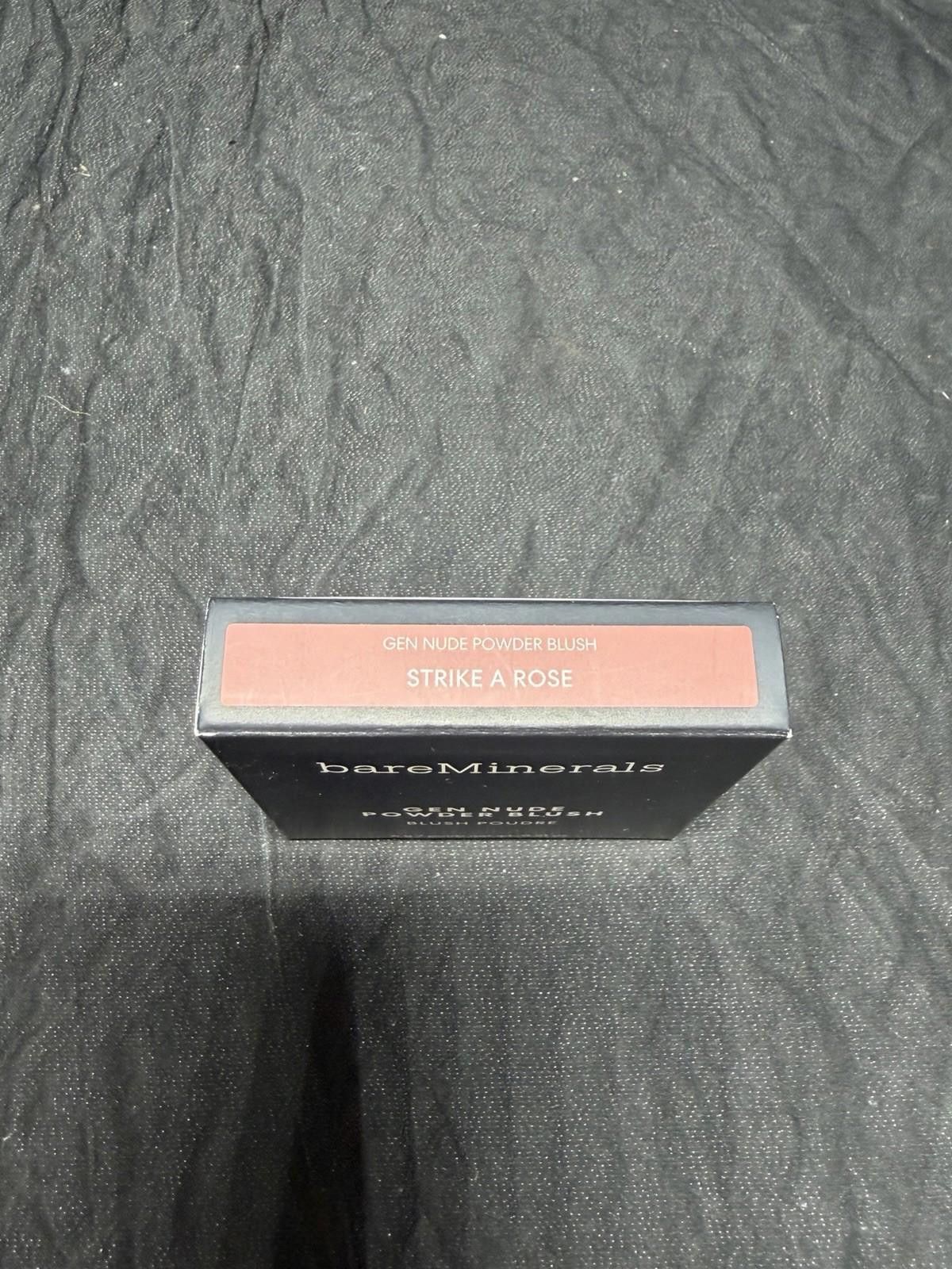 Other Bareminerals Gen Nude Powder Blush Strike A Rose 6g NIB Size ONE SIZE - 3 Thumbnail