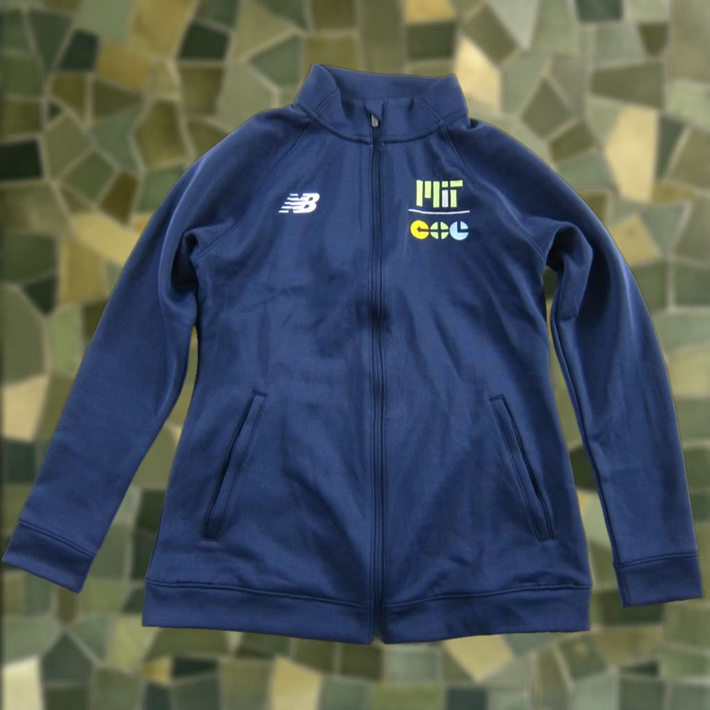 New Balance NWT New Balance Jacket Women M Blue MIT Massachusetts Institute Of Technology Windbreaker City, Classic, Outdoor 90s (if applicable) Mens Size M / US 6-8 / IT 42-44 - 1 Thumbnail