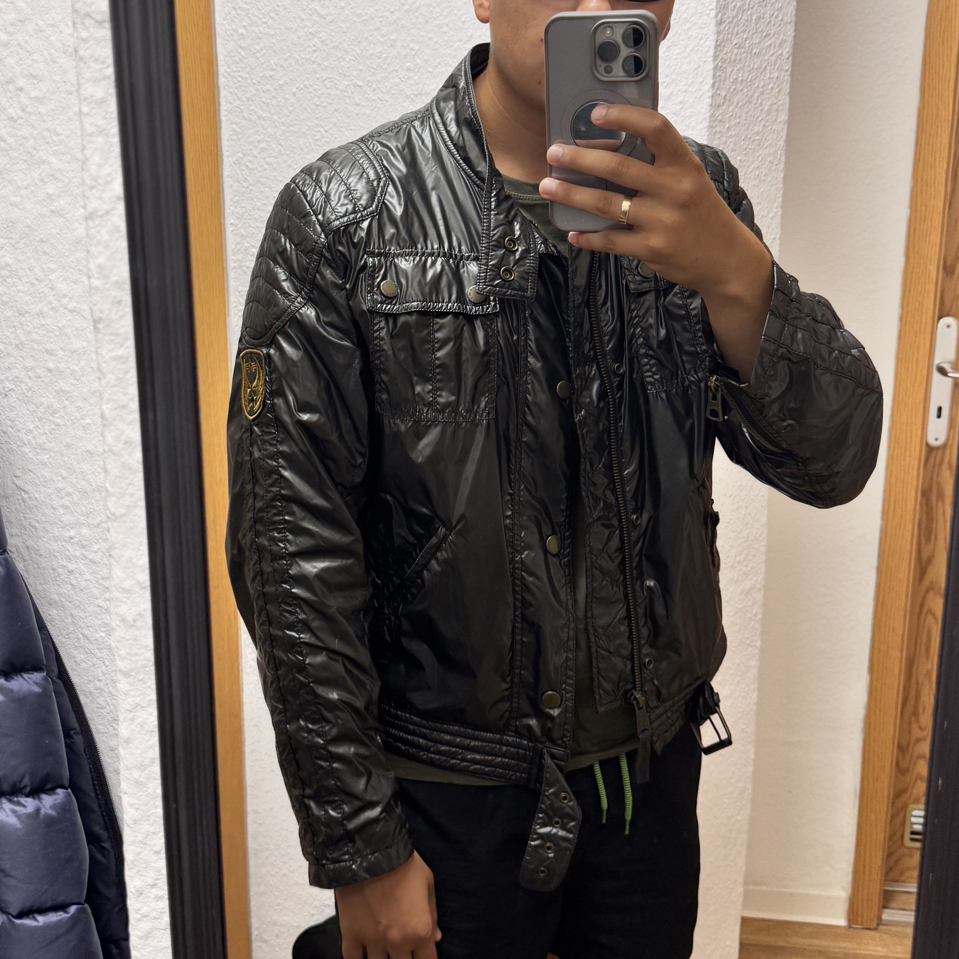 Alpha Industries Men`s Alpha Industries Riders Knoxville Nylon Jacket Size L Size US L / EU 52-54 / 3 - 2 Thumbnail