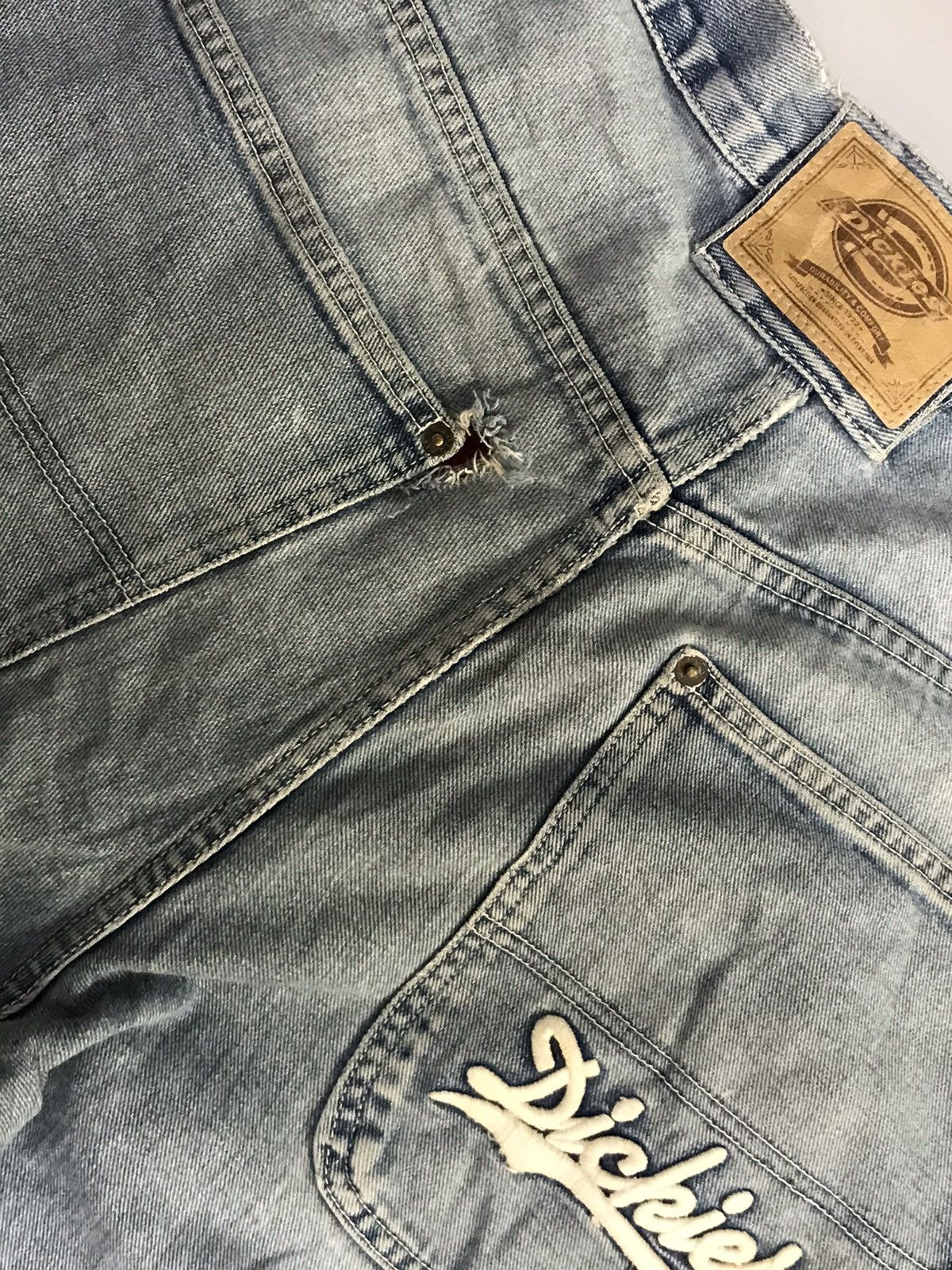 Dickies Vintage dickies big daddy damaged denim Size US 40 / EU 56 - 15 Thumbnail