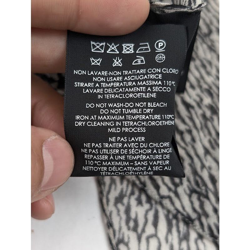 Saint Laurent Paris o1rshd1 Size: OS / Zebra Print Wool Etamine Size ONE SIZE - 13 Thumbnail