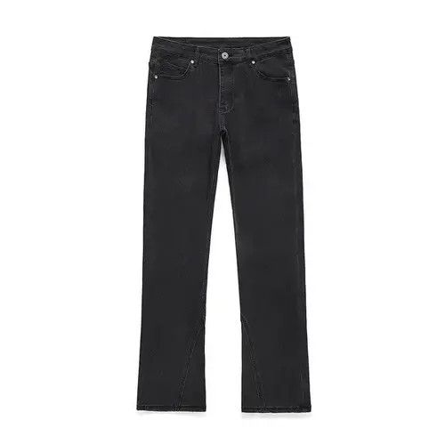 Jean Trendy retro street hip-hop distressed casual flared jeans Size US 32 / EU 48 - 1 Thumbnail