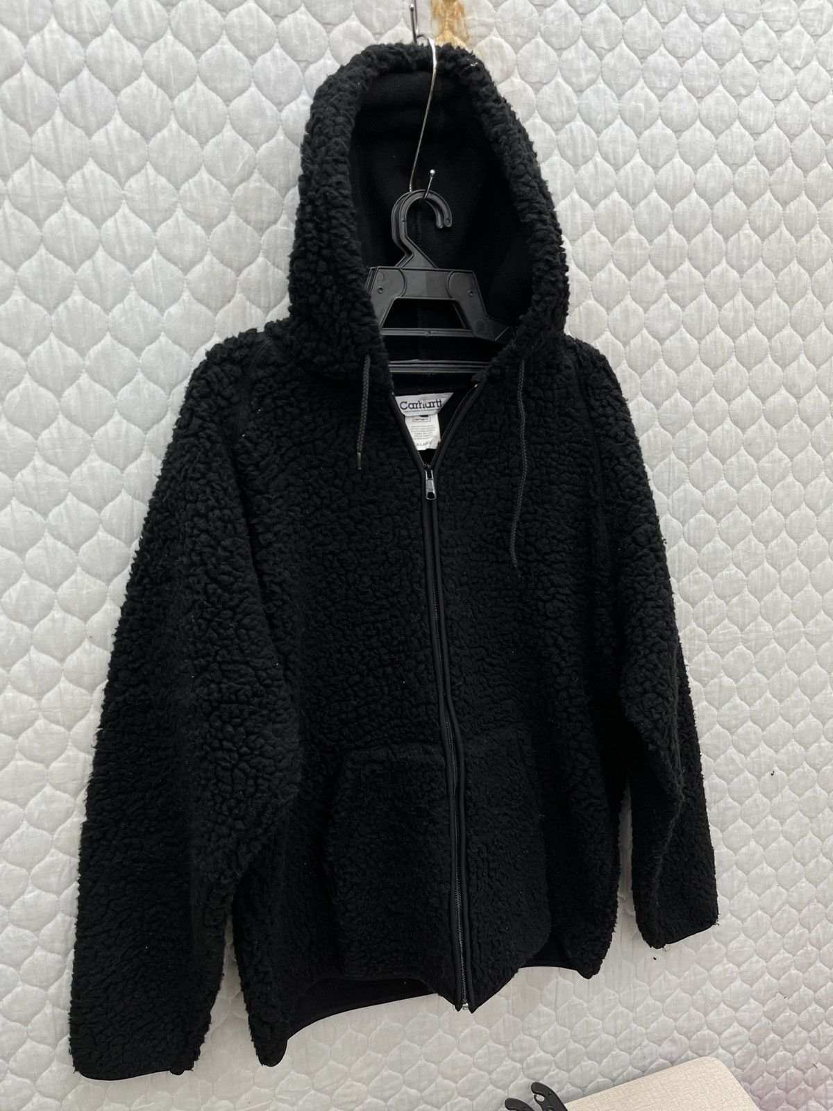 Carhartt 🔥STEALS🔥 CARHARTT RETRO DEEP PILE HOODIE FLEECE JACKET Size US XL / EU 56 / 4 - 3 Thumbnail