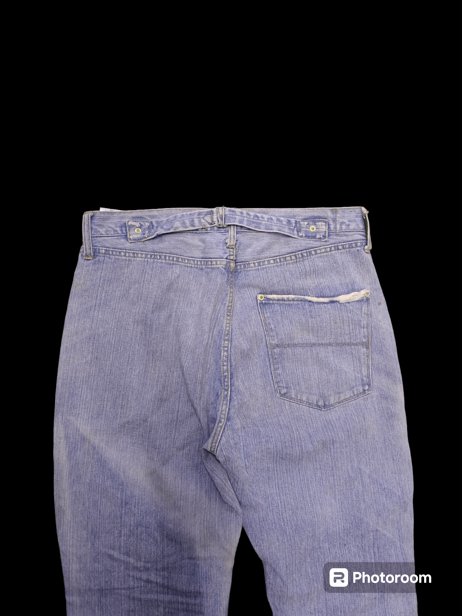 Japanese Brand SICK BORO KAPITAL STYLE EXHIBITIONIST DENM PANTS Size US 33 - 4 Thumbnail