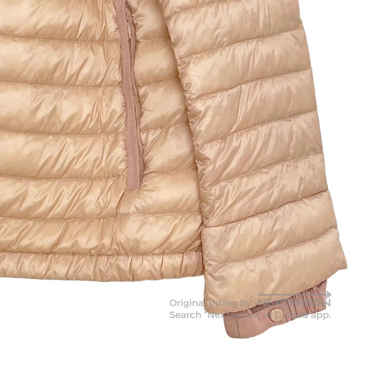 Moncler Moncler Champagne Logo Patch Detachable Sleeve Slim Lightw Size M / US 6-8 / IT 42-44 - 4 Thumbnail