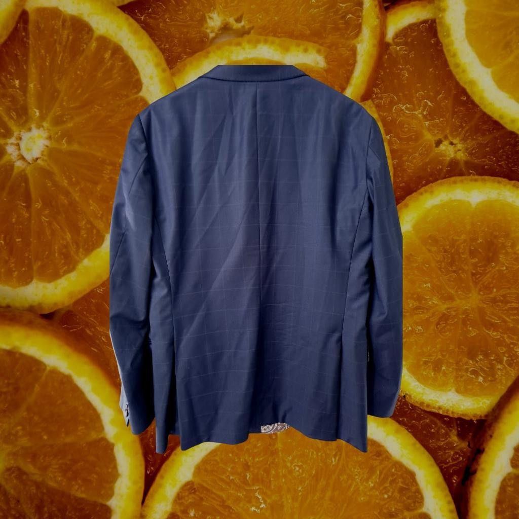 Sarar Sarar Blue Suit Jacket Made in Turkey Size 38R Size 38R - 2 Thumbnail