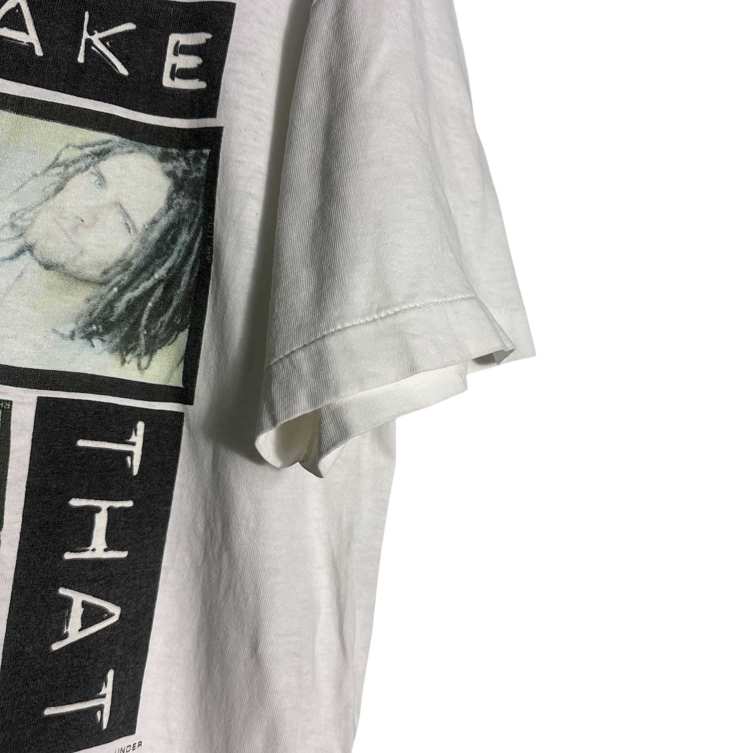 Band Tees 🔥RARE🔥Vintage 90s Take That World Tour 1995 Promo T-shirt Size US M / EU 48-50 / 2 - 6 Thumbnail