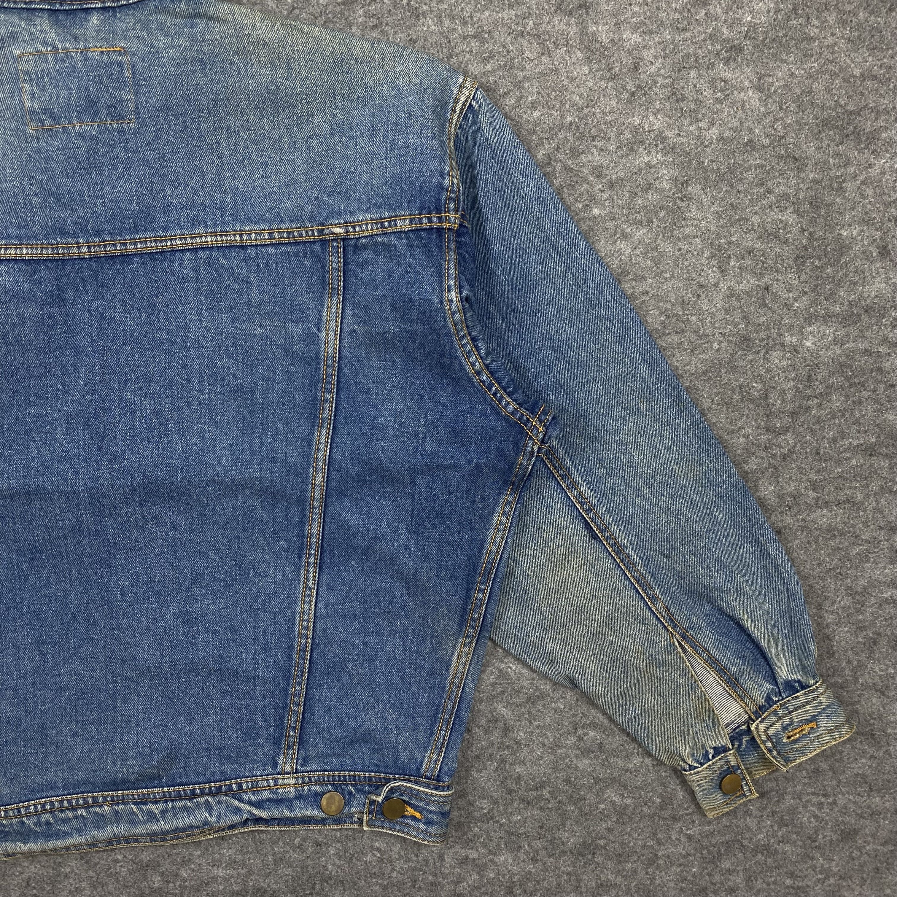 Japanese Brand Vintage 90s Anecdote Homme French's Pride Denim Trucker-J599 Size US L / EU 52-54 / 3 - 9 Thumbnail