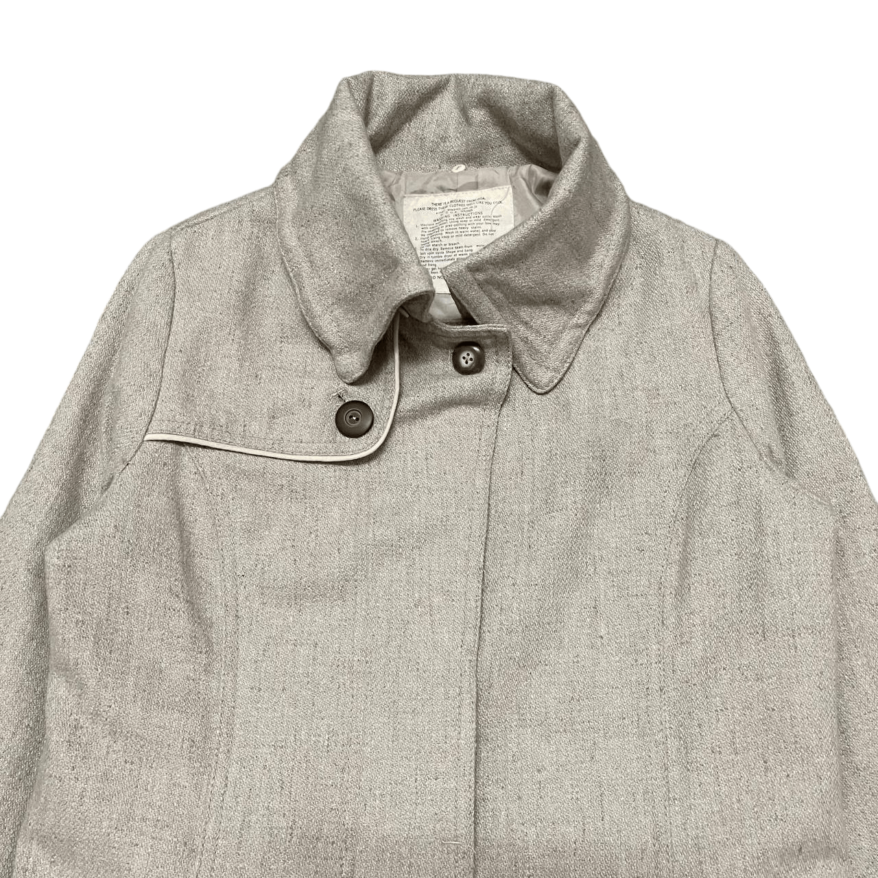 GOA Vintage Goa Wool Coat Jacket Ifsixwasnine lgb style Size S / US 4 / IT 40 - 2 Thumbnail