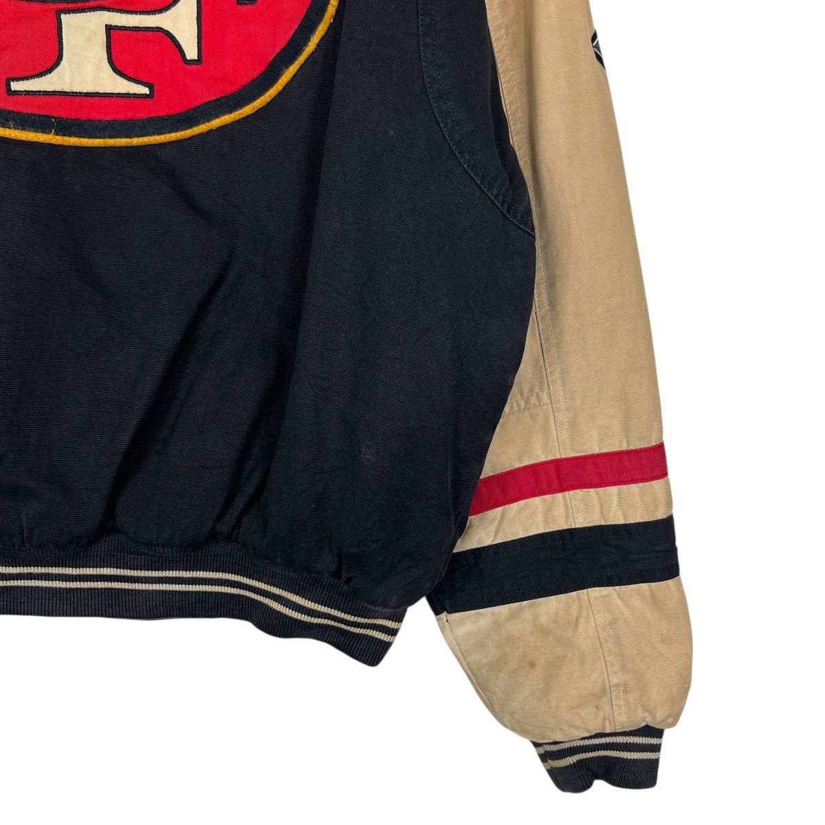 Mirage 🔥 VINTAGE NFL 46ERS SAN FRANCISCO TEAM BOMBER JACKET Size US M / EU 48-50 / 2 - 13 Thumbnail