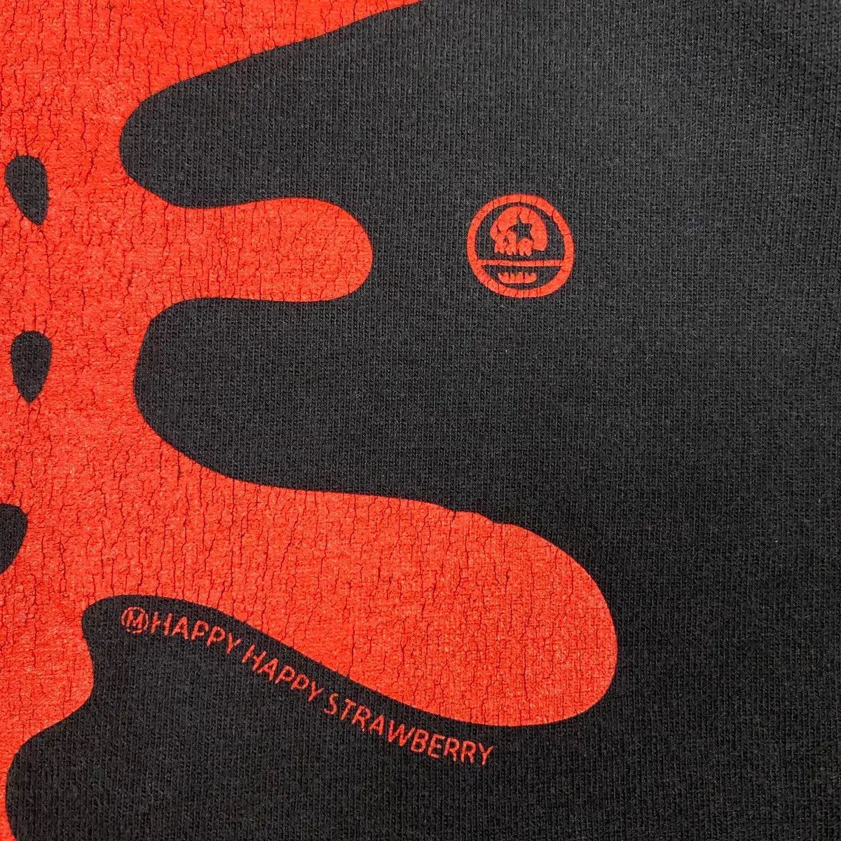 Hysteric Glamour MAGICAL MOSH MISFITS HAPPY HAPPY STRAWBERRY GRAPHIC TEE Size US L / EU 52-54 / 3 - 4 Thumbnail