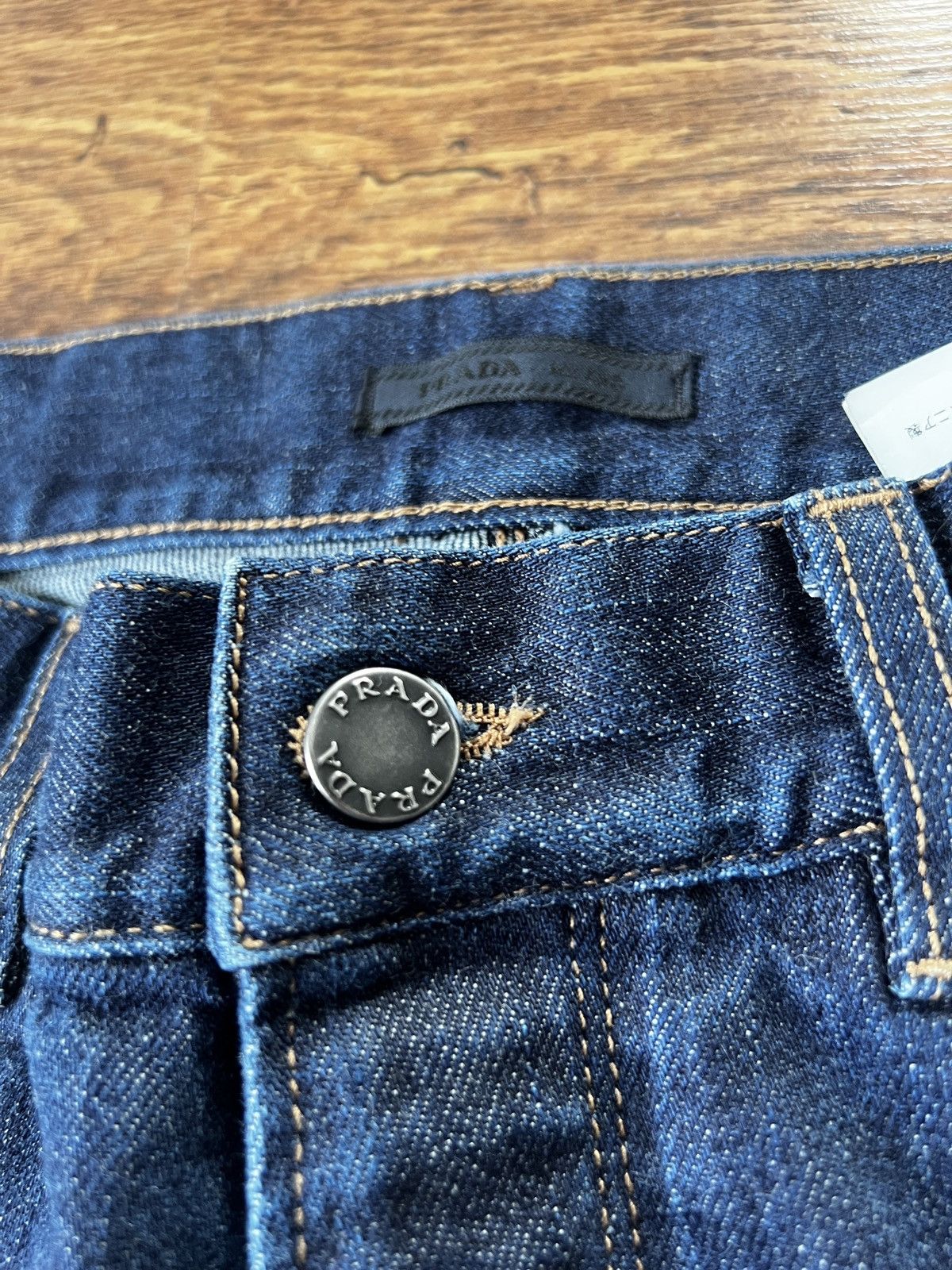 Prada Indygo denim prada straight fit archive luxury hedi slp Size US 32 / EU 48 - 3 Thumbnail