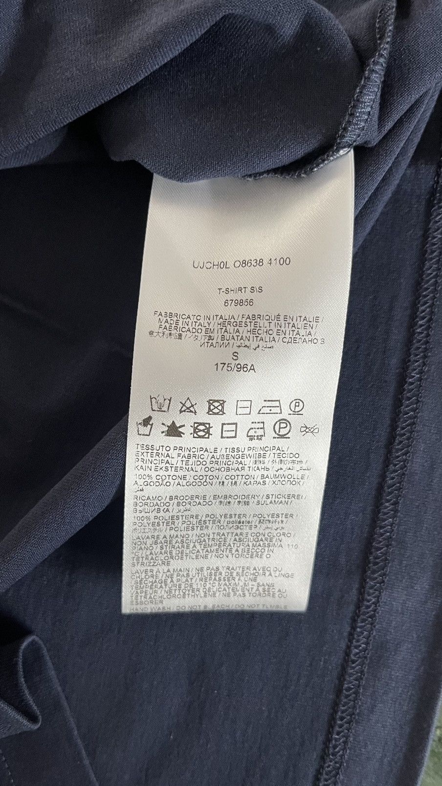 Brioni Brioni big logo tshirt very rare limited edition Size US S / EU 44-46 / 1 - 9 Thumbnail
