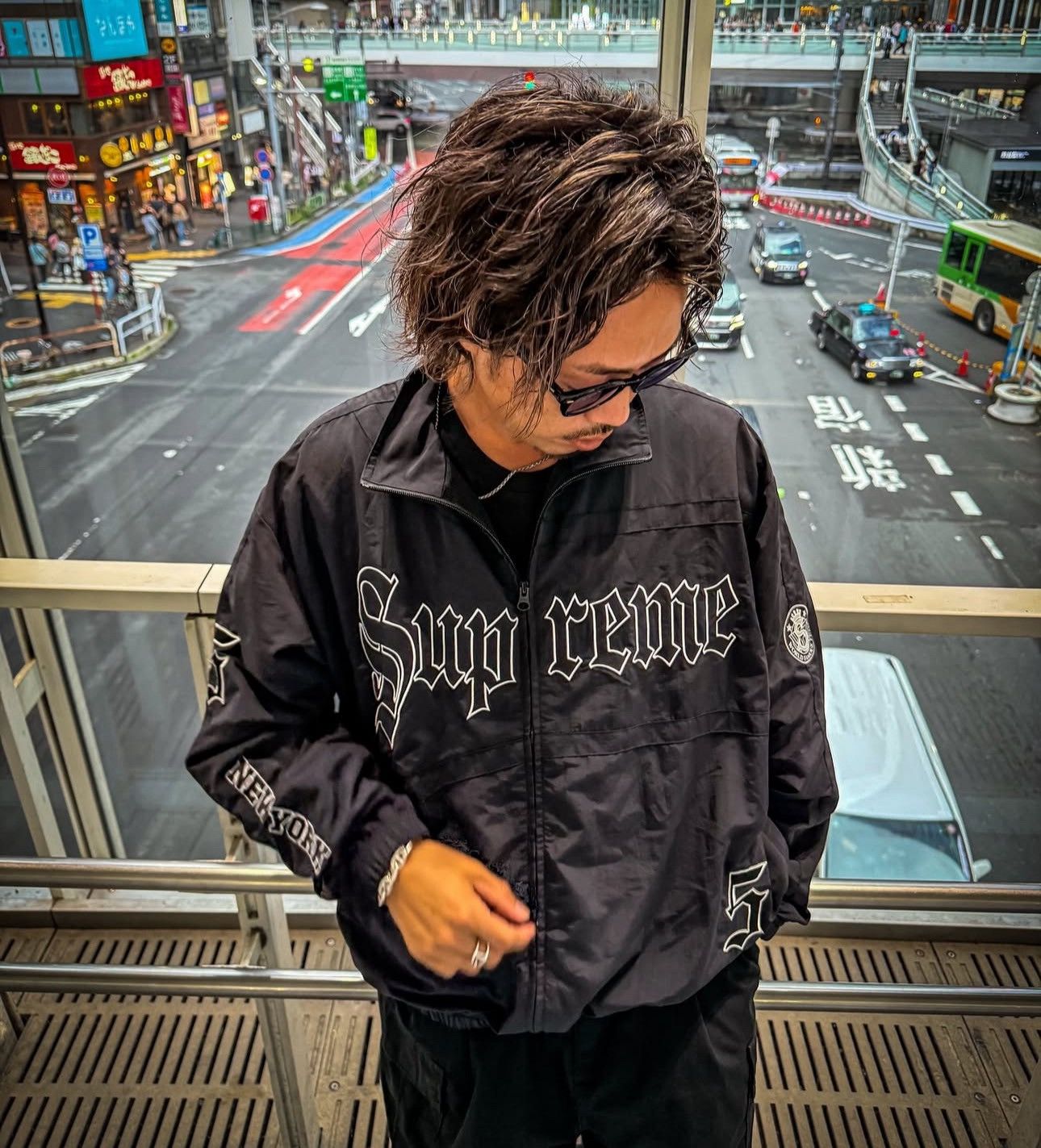 Supreme Old English Track Jacket