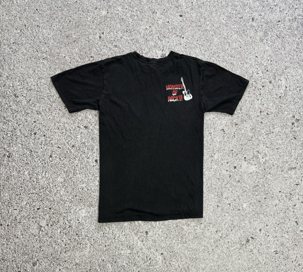 Band Tees × Vintage Vintage 1990’s Monster Of Rock All Rock Bands Logo T-Shirt Size US M / EU 48-50 / 2 - 6 Thumbnail