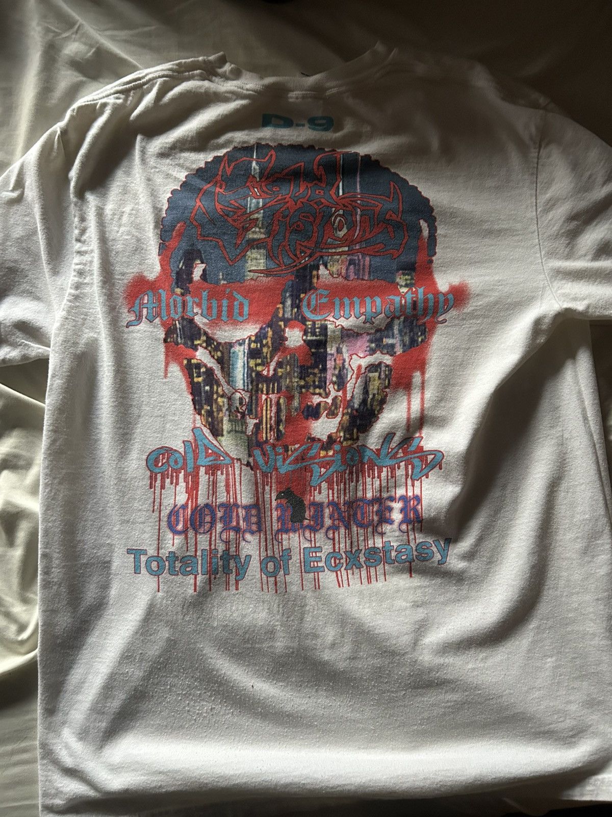 Drain Gang × Sad Boys Bladee Cold Visions NYC Pop Up Exclusive Tee Size US M / EU 48-50 / 2 - 2 Thumbnail