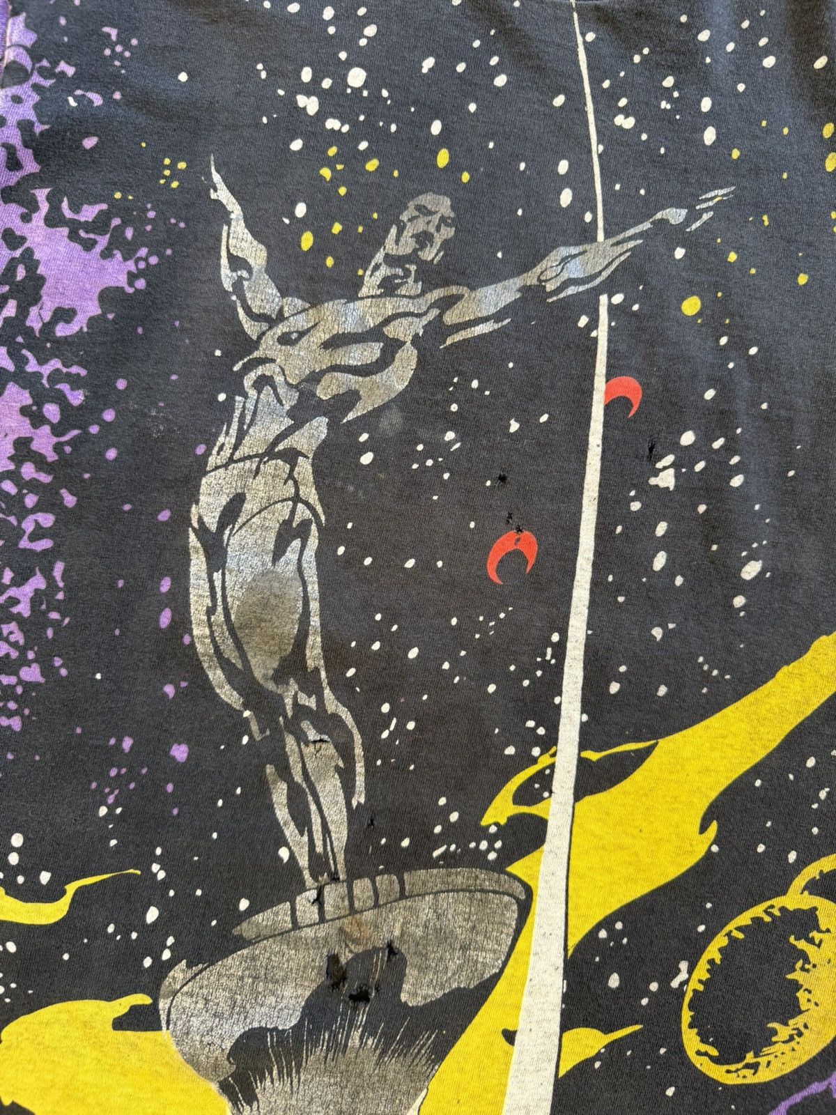 Marvel Comics 1994 Vintage Marvel Comics Images Silver Surfer Mega Tee Size US L / EU 52-54 / 3 - 4 Thumbnail