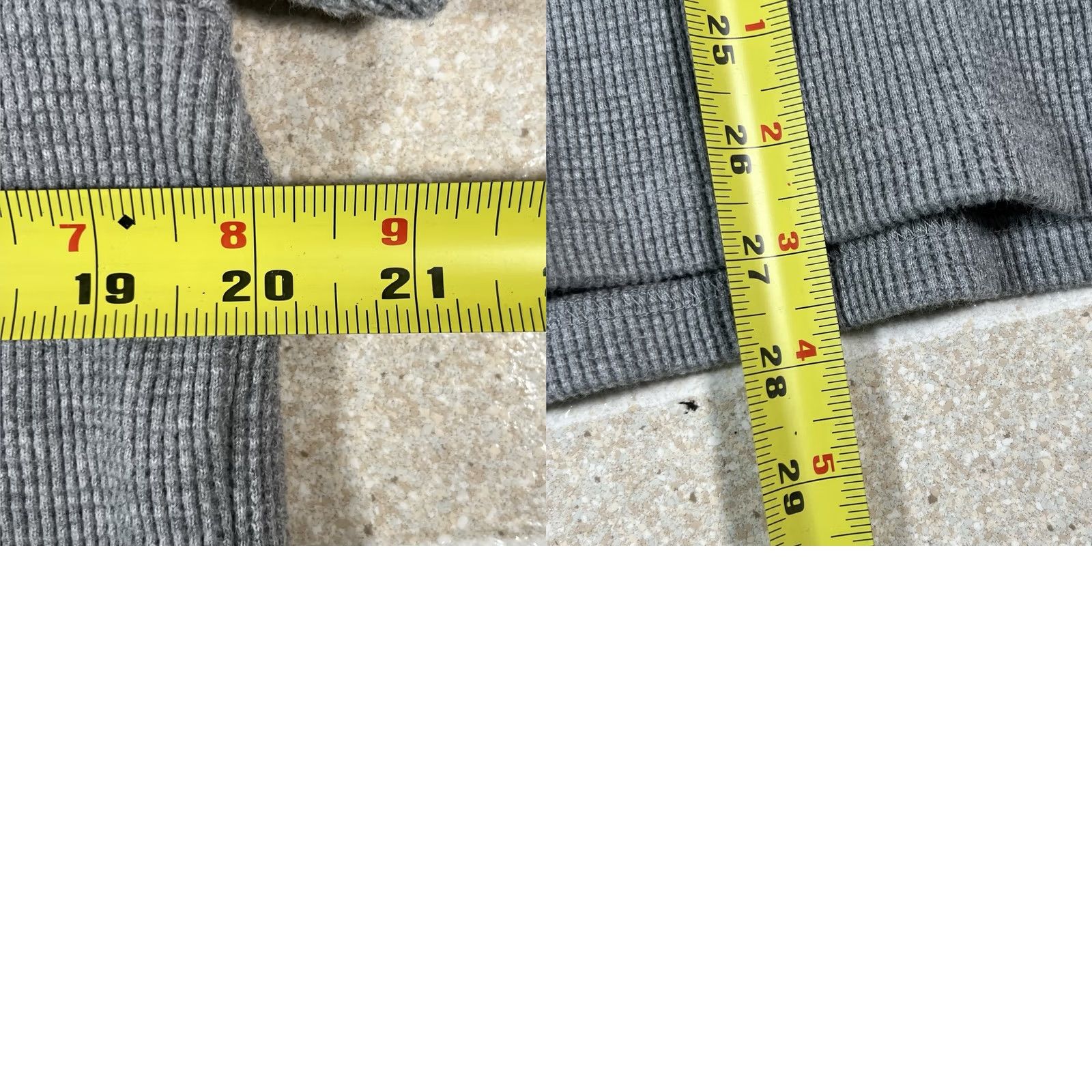 YoungLA VINTAGE YoungLA Waffle 427 Tee Knit Oversized Gym Shirt Lifting Heavy Cotton Men Large Gray Mens Size US L / EU 52-54 / 3 - 8 Thumbnail