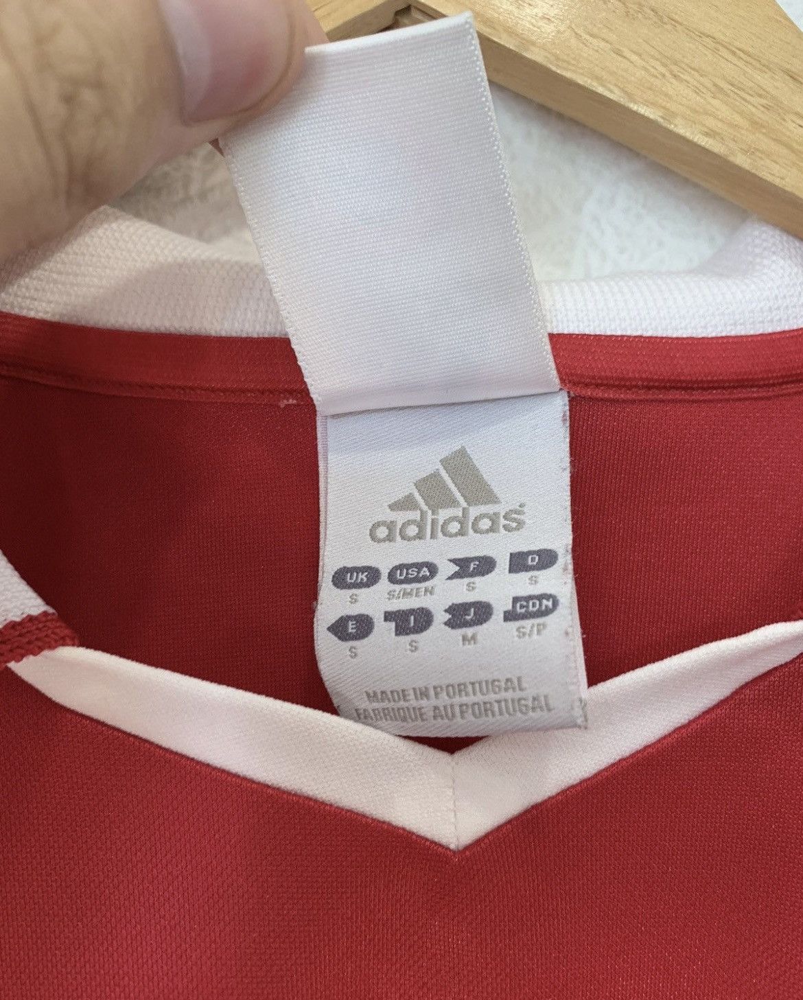 Adidas × Vintage BAYERN MUNCHEN ADIDAS 2003/2004 HOME KIT SOCCER JERSEY Size US S / EU 44-46 / 1 - 3 Thumbnail