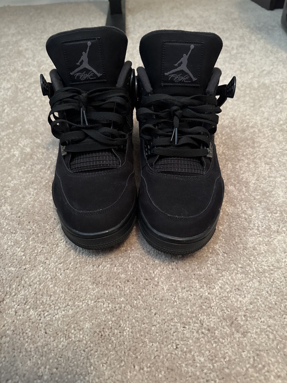 Jordan Brand Black Cat Jordan 4 2020 Size US 12.5 / EU 45-46 - 3 Thumbnail