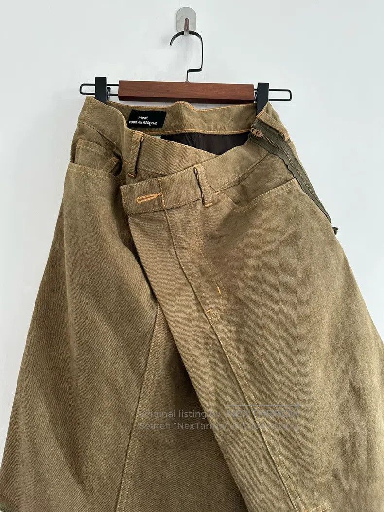Comme des Garcons Comme Des Garcons size S Asymmetric deconstructed skirt Size 23" - 3 Thumbnail