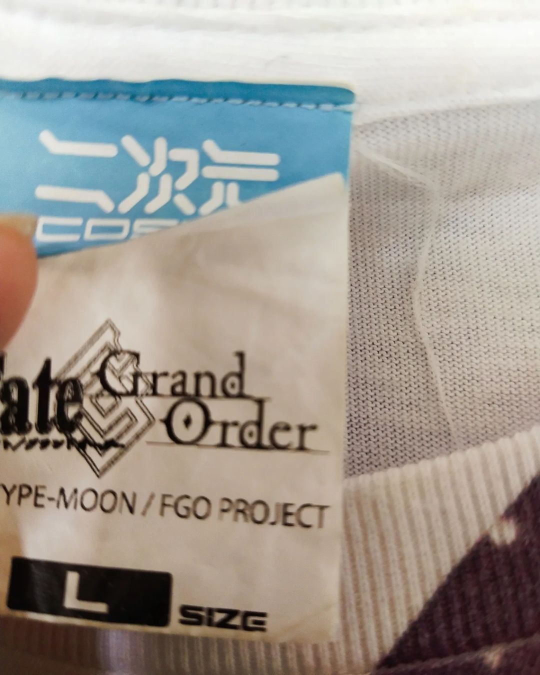 Anime × Japanese Brand Fate/Grand Order Scathach Full Graphic Anime Tees Cospa Size US L / EU 52-54 / 3 - 5 Thumbnail