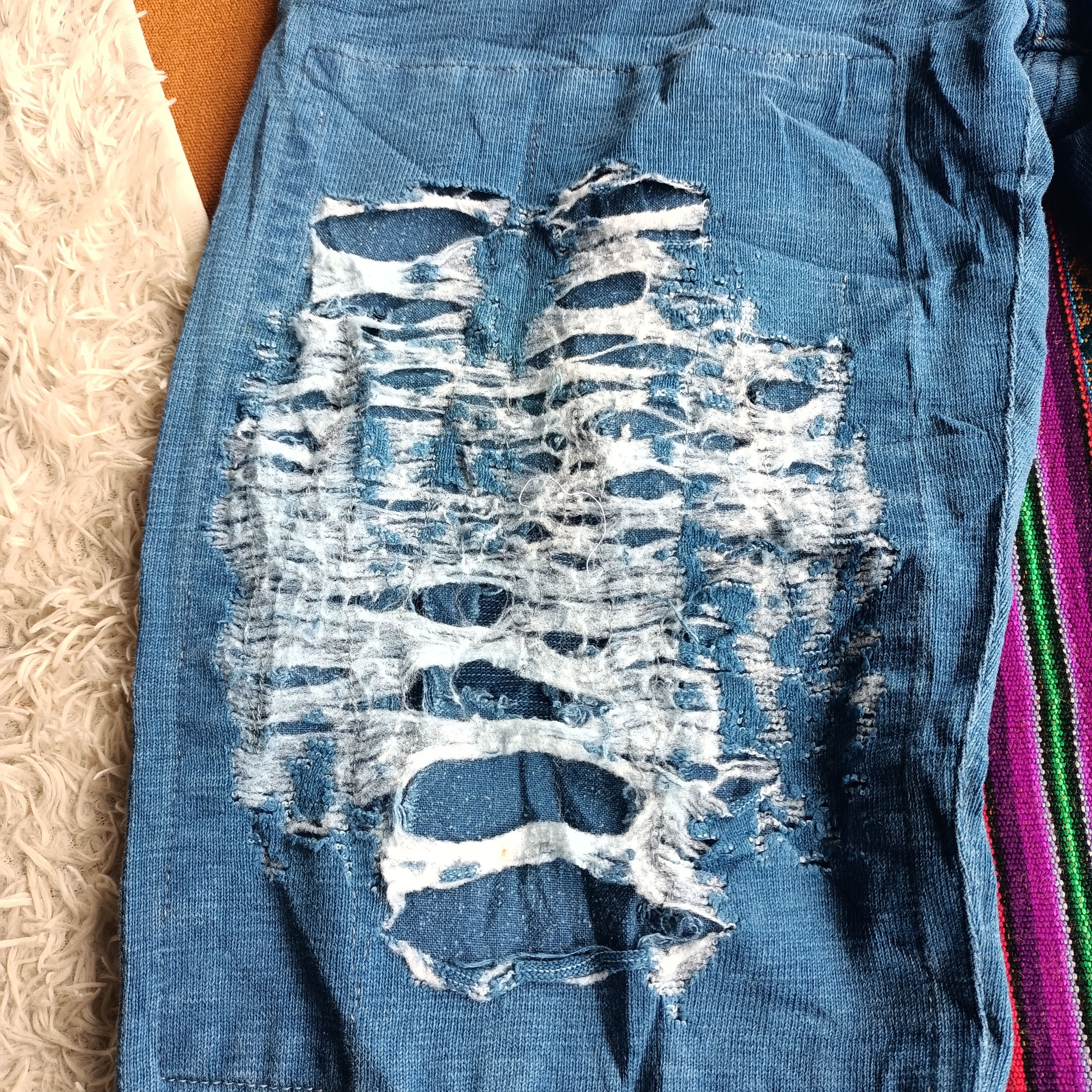 TALKING ABOUT THE ABSTRACTION Talking About The Abstraction buckle back ripped pants Size US 31 - 4 Thumbnail