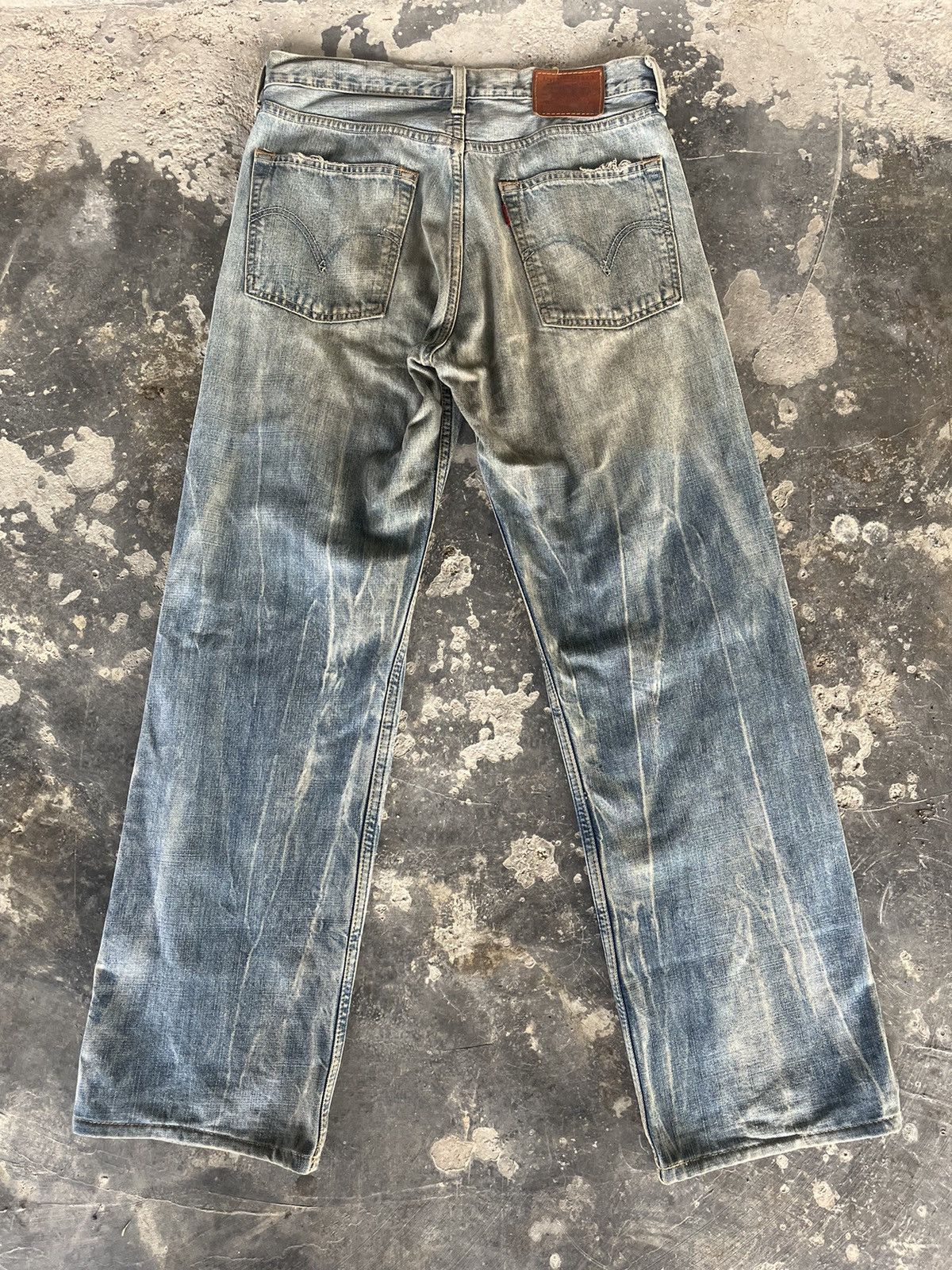 If Six Was Nine × Levi's × Vintage Levis 502 Mudwash Denim Size US 32 / EU 48 - 15 Thumbnail