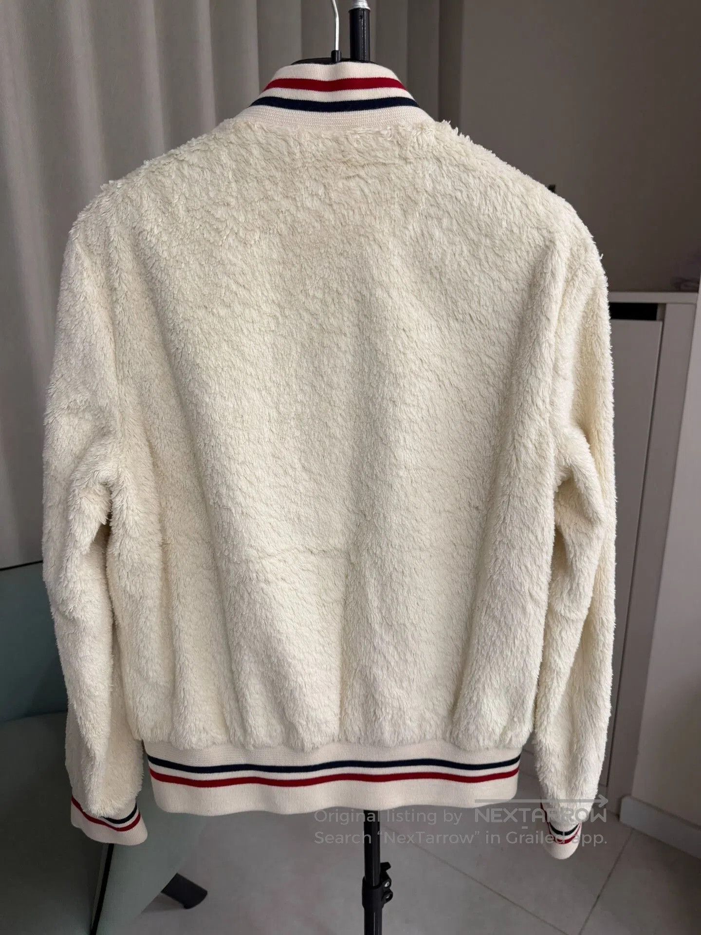 Anthony Vaccarello Saint Laurent Teddy Baseball Jacket. Size US S / EU 44-46 / 1 - 3 Thumbnail