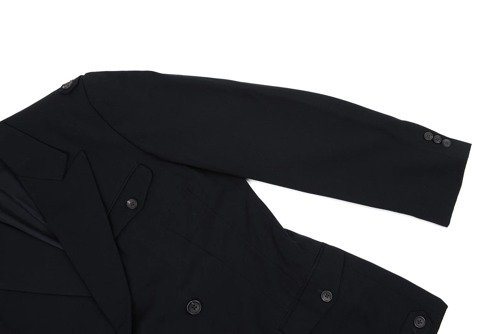 Yohji Yamamoto Yohji Yamamoto Double Jacket in Navy Size US M / EU 48-50 / 2 - 6 Thumbnail