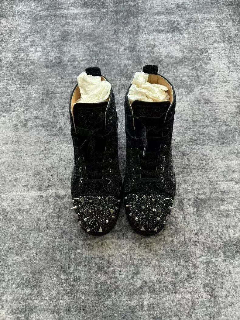 Christian Louboutin Christian Louboutin Sparkle Studded High. Size US 8.5 / EU 41-42 - 2 Thumbnail