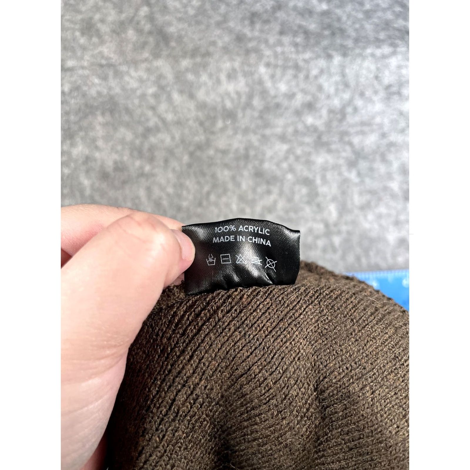 Native VINTAGE? No. Urban Native Era Beanie Mens One Size Brown Knit Bird Logo Winter Casual Size ONE SIZE - 8 Thumbnail
