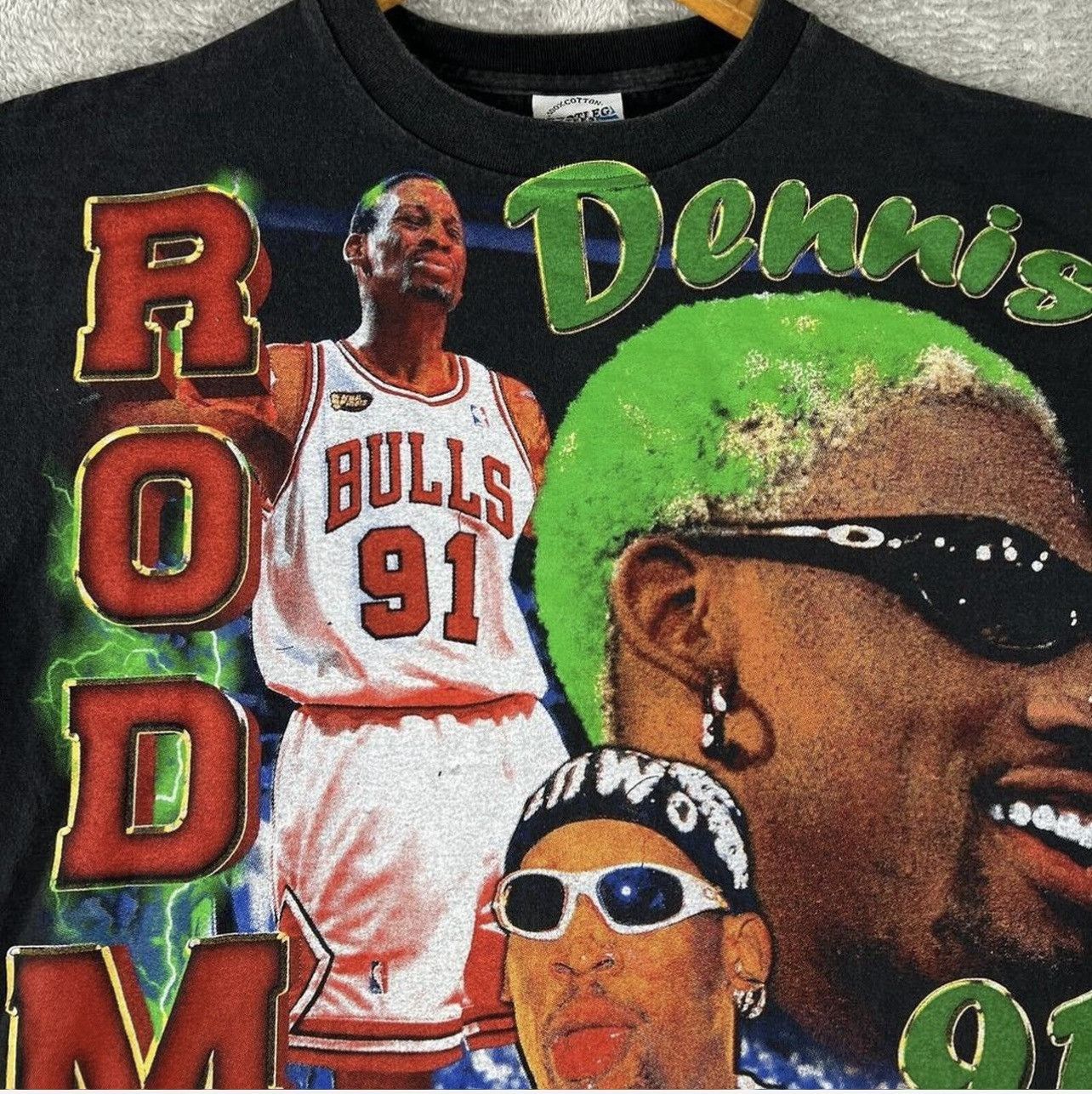 Vintage Vintage Dennis Rodman shirt Size US L / EU 52-54 / 3 - 4 Thumbnail