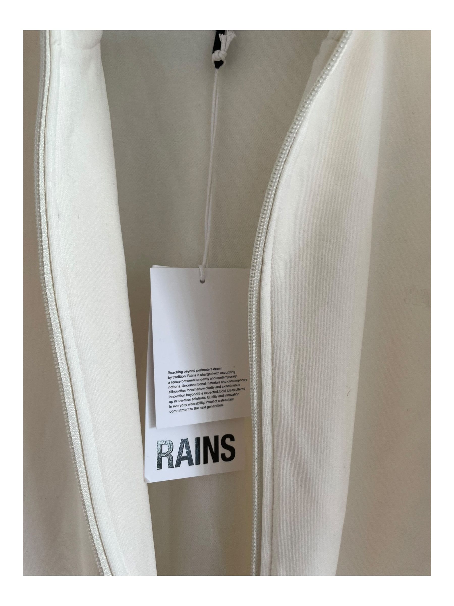 Rains Rains track jacket Fossil RRP:£80/$110 Size US L / EU 52-54 / 3 - 2 Thumbnail