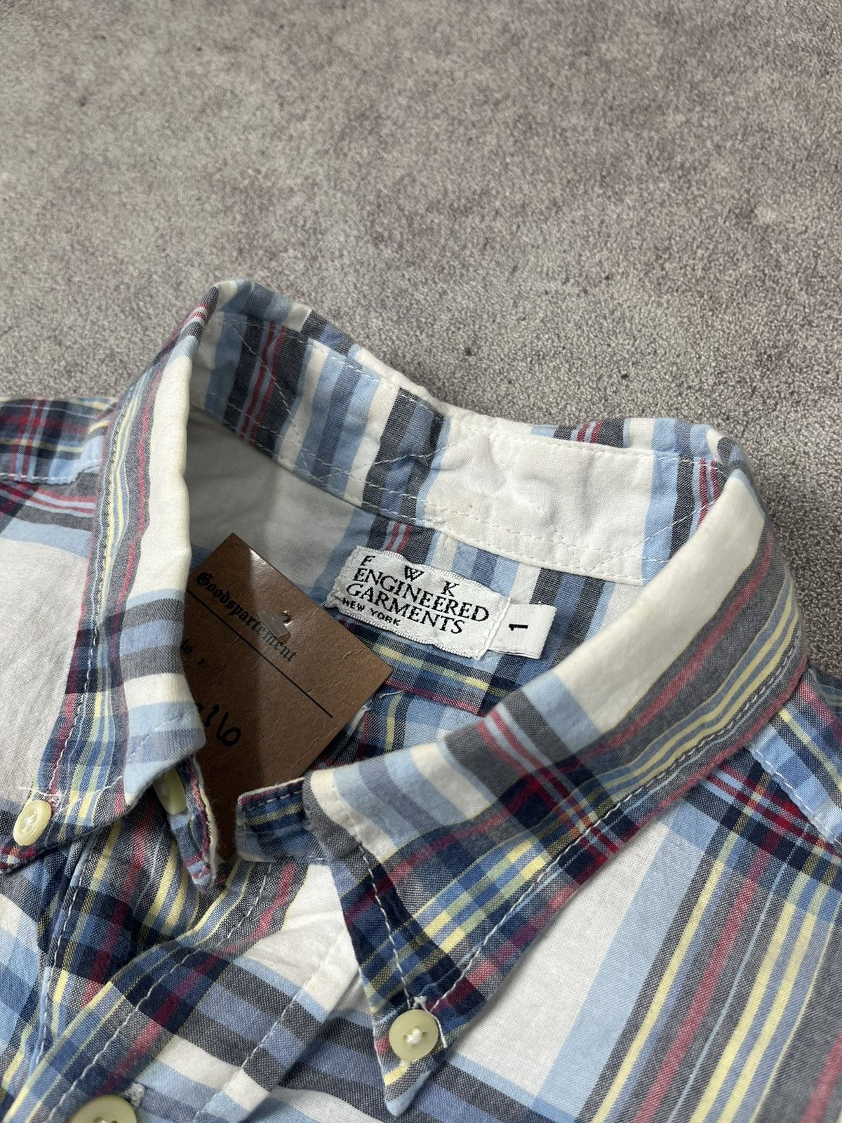 Engineered Garments × Needles × Nepenthes Enginereed garments fwk halfbutton shirt Size US S / EU 44-46 / 1 - 5 Thumbnail