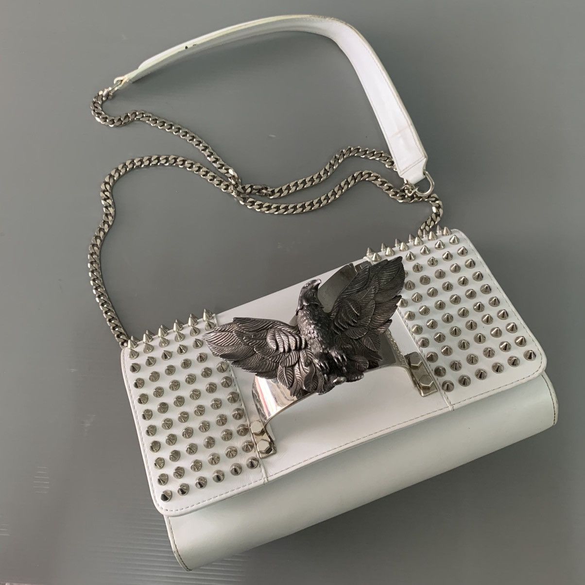 Philipp Plein 💥🔥HOT SALE🔥💥Authentic Philipp Plein Leather Slingbag Clutch Size ONE SIZE - 13 Thumbnail