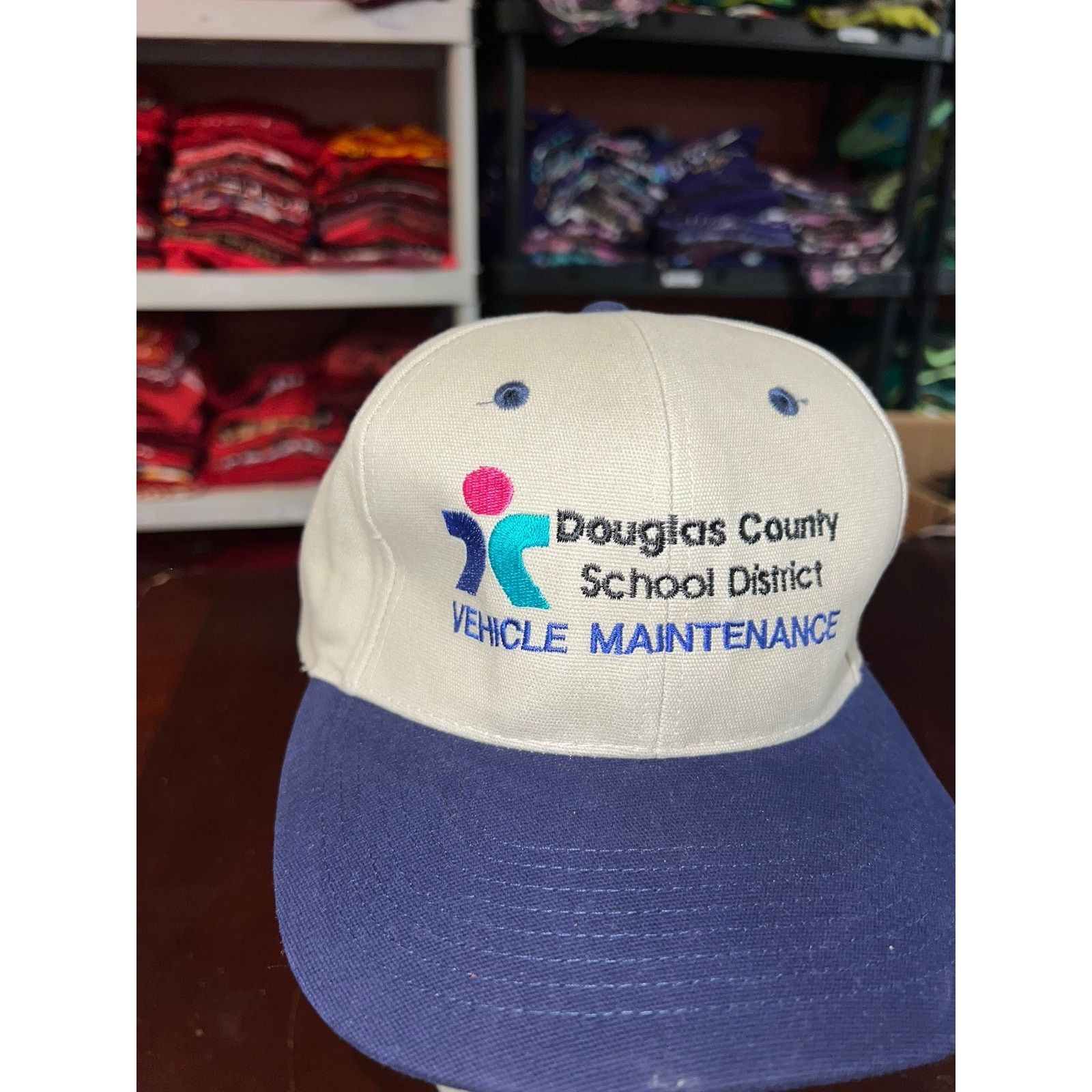 Vintage Vintage Douglas County Hat School District Vehicle Cap Size ONE SIZE - 2 Thumbnail
