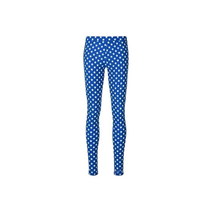 Givenchy Blue Star Print High-Waisted Leggings