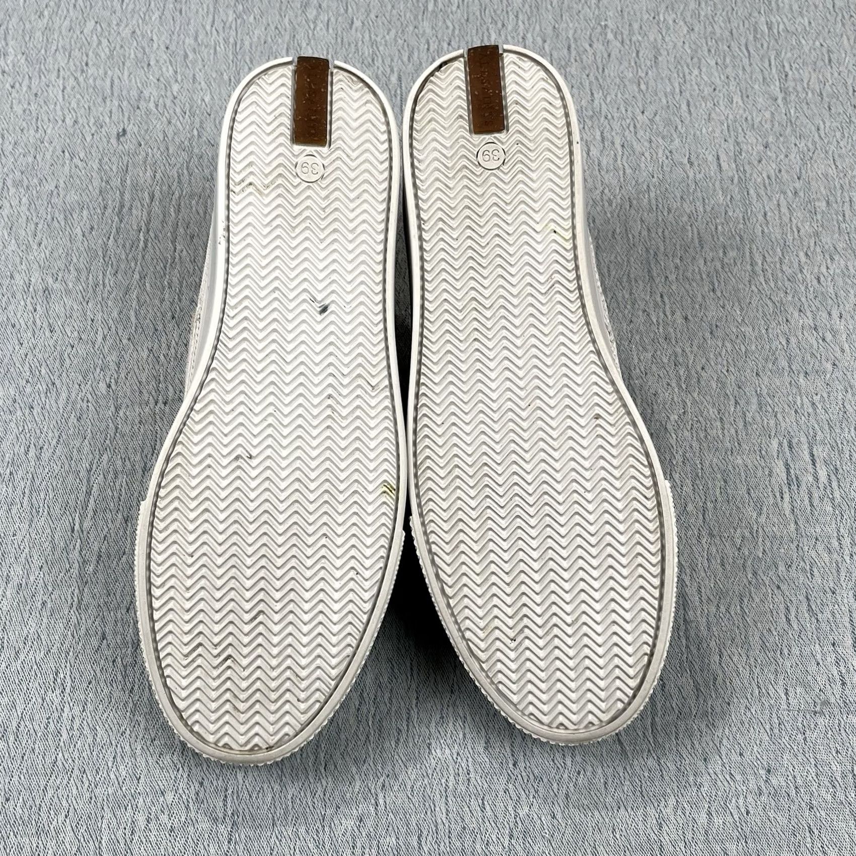 Allsaints AllSaints Bella Suede Sneaker White ecru Leather Women's Size 9 Sneaker, Lace Up, Flat Heel, Suede Outsole, Leather Lining, Casual Shoes, Women Size US 6 / IT 36 - 5 Thumbnail