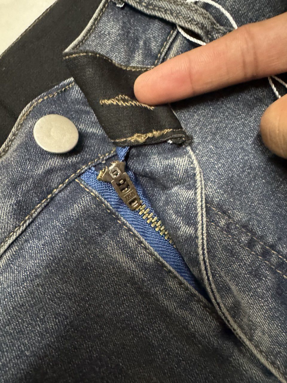 Other FLARE 90s Style Japanese Mudwash Punk Bootcut Denim Jeans Size US 30 / EU 46 - 8 Thumbnail