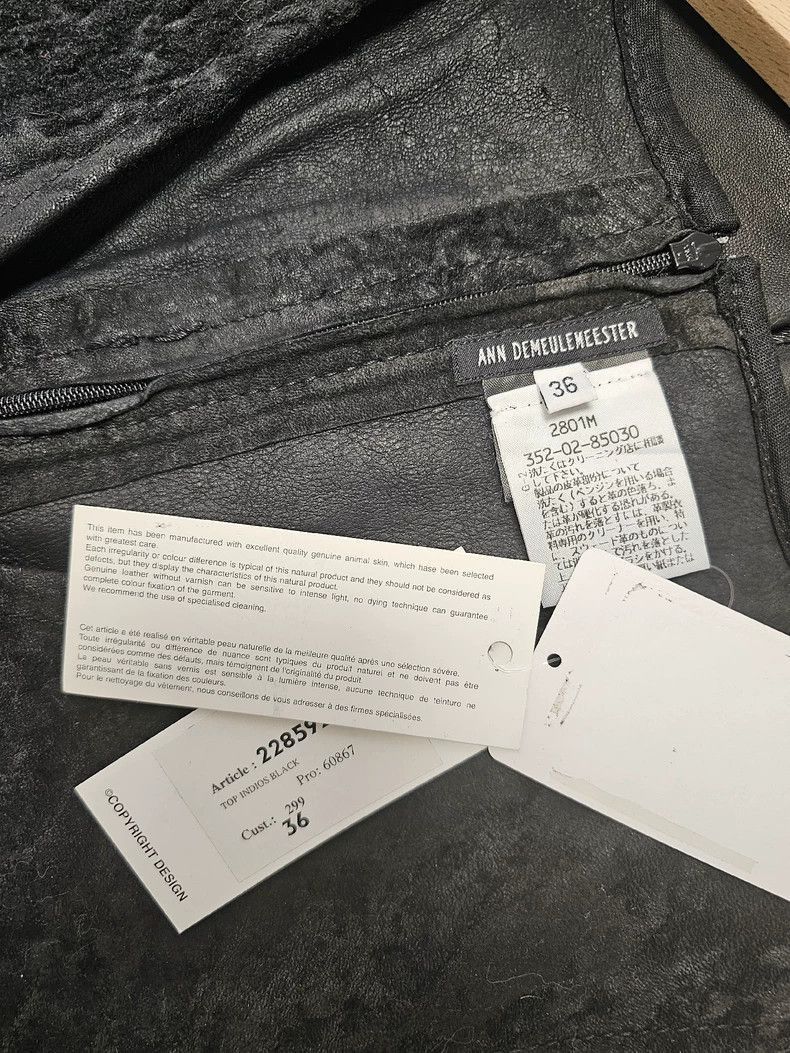 Ann Demeulemeester Ann Demeulemeester Ann demeulemeester shows leather vests Size US M / EU 48-50 / 2 - 4 Thumbnail