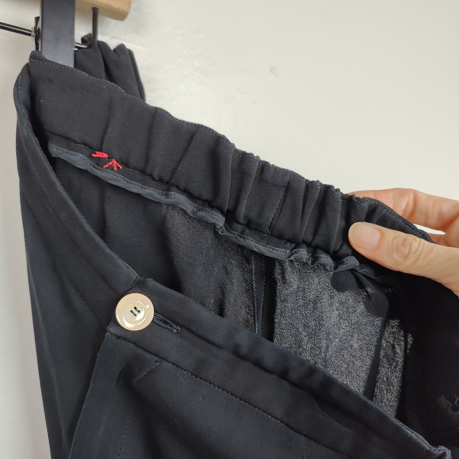 Gucci Gucci Silk Blend Pants Womens IT 40 US Small Black Size 27" / US 4 / IT 40 - 9 Thumbnail